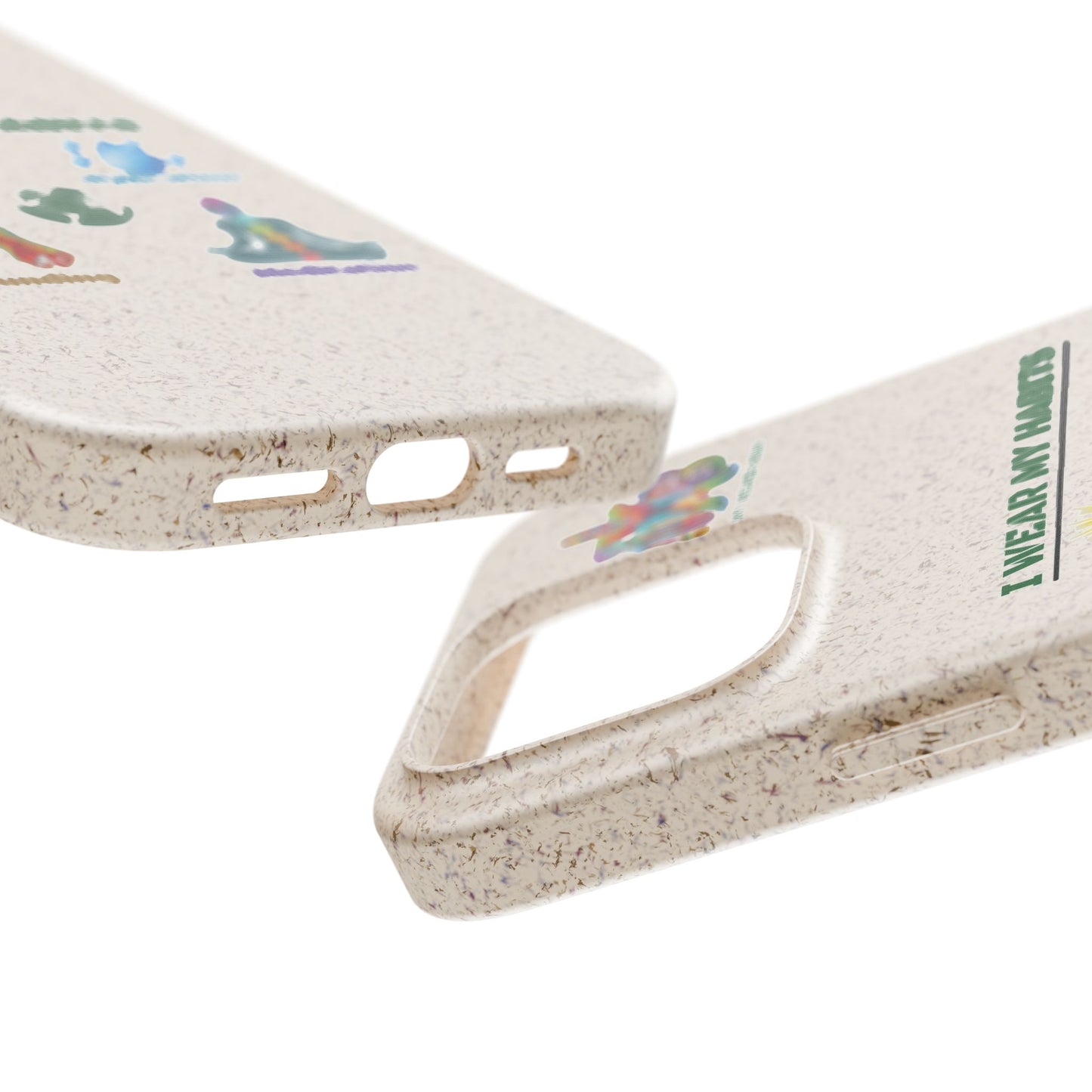 I Wear My Habits — Plastic Free Biodegradable Phone Case