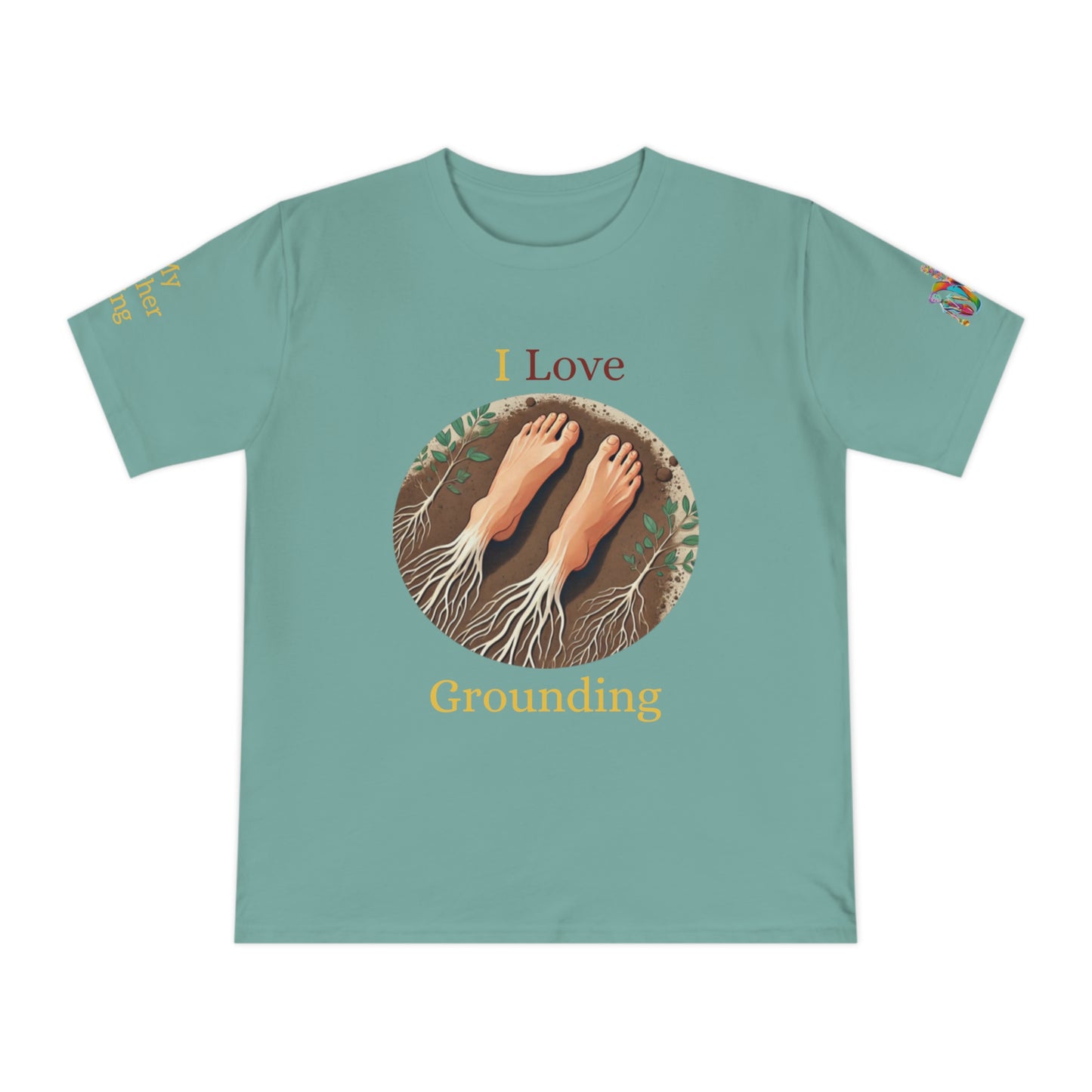 'I Love Grounding' (MHB EDITION)_100% Organic Cotton T-Shirt
