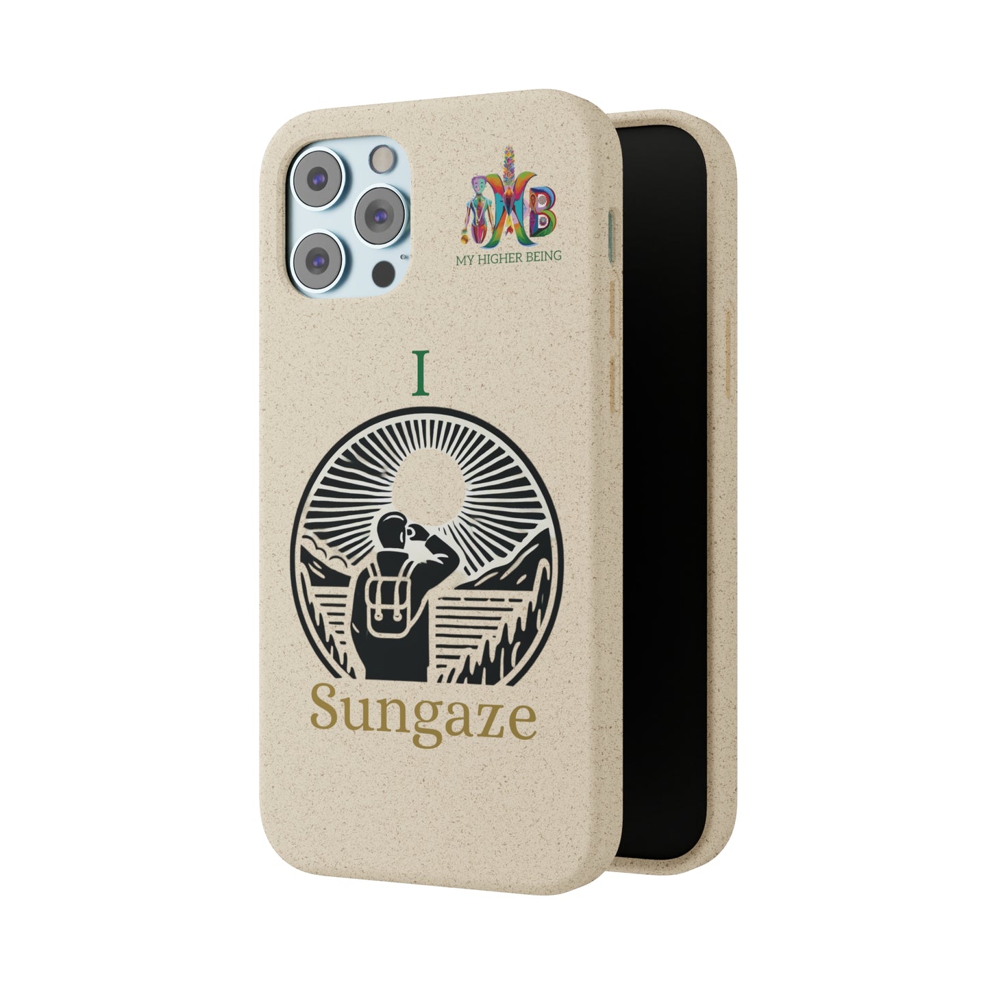 'I Sungaze'_Plastic Free Biodegradable Phone Case