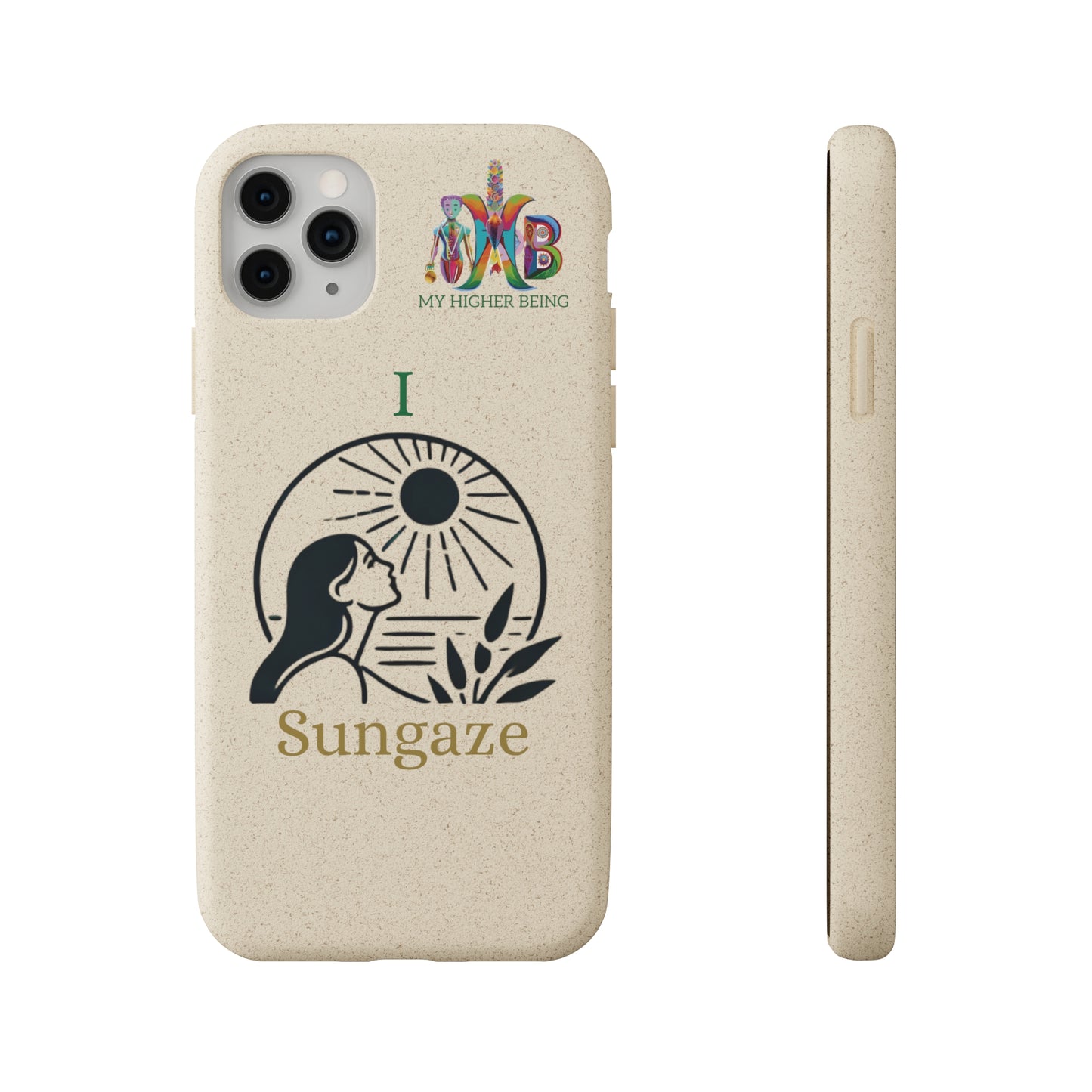 'I Sungaze'_Plastic Free Biodegradable Phone Case