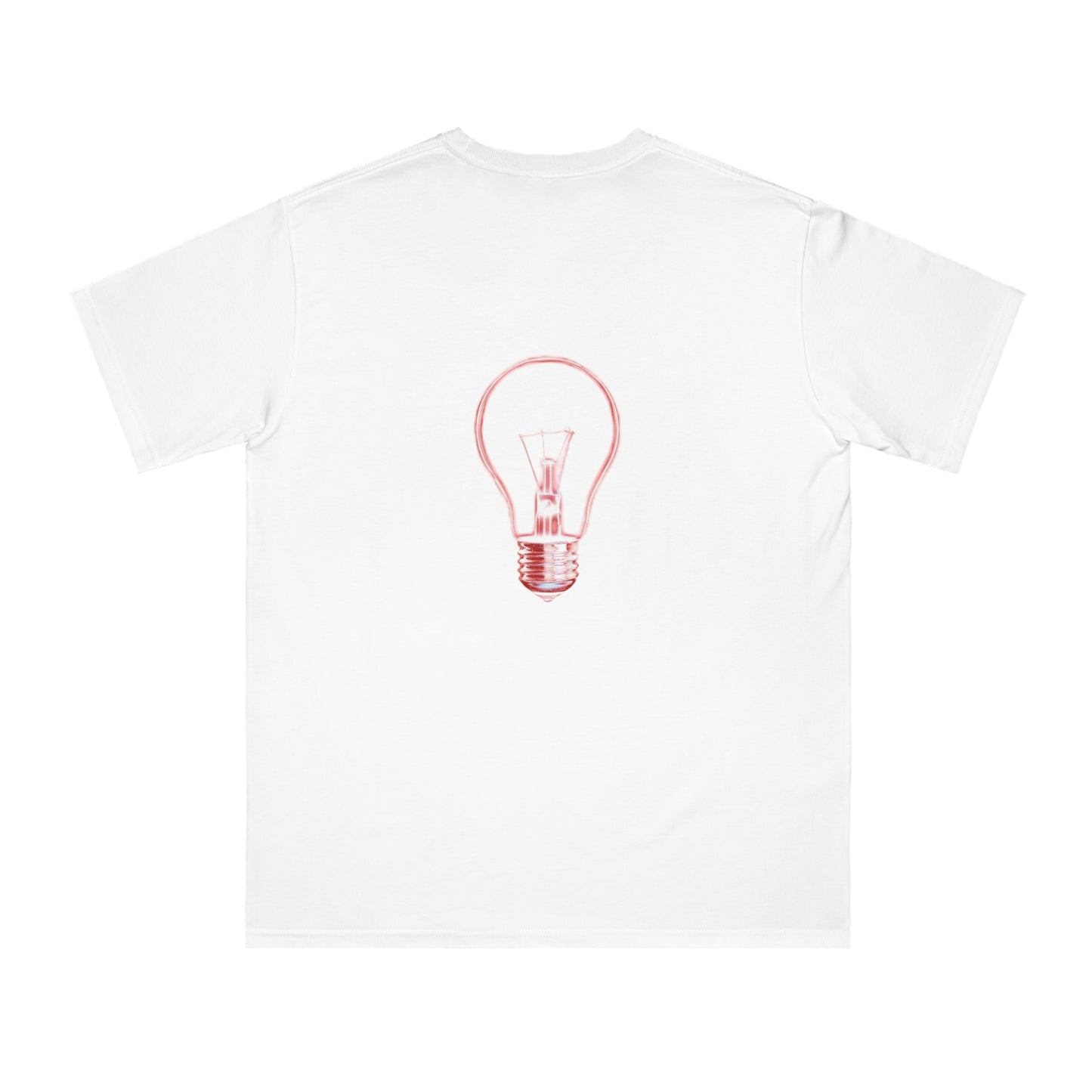 'Red Lights After Susnet'_100% Organic Cotton T-Shirt