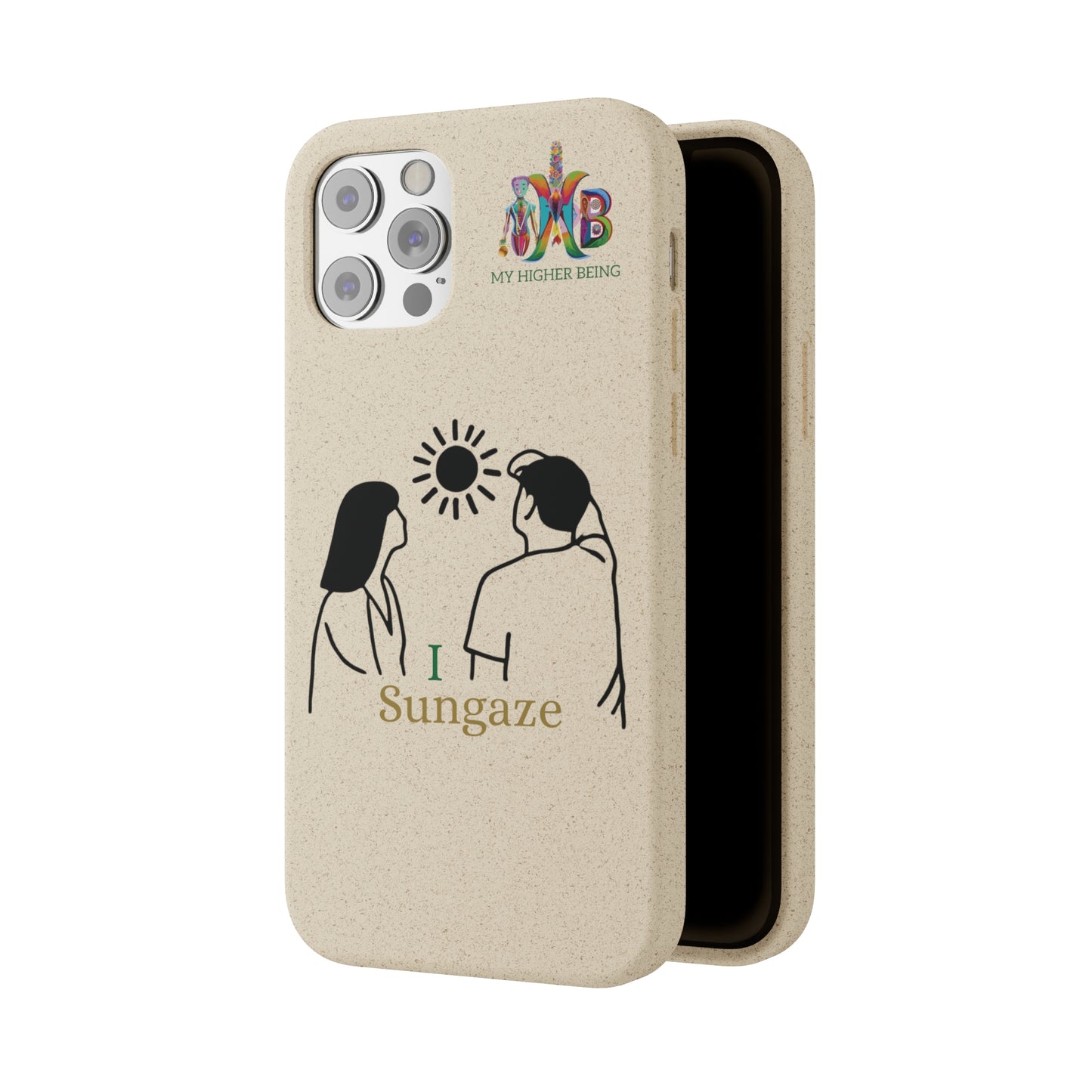 'I Sungaze'_Plastic Free Biodegradable Phone Case