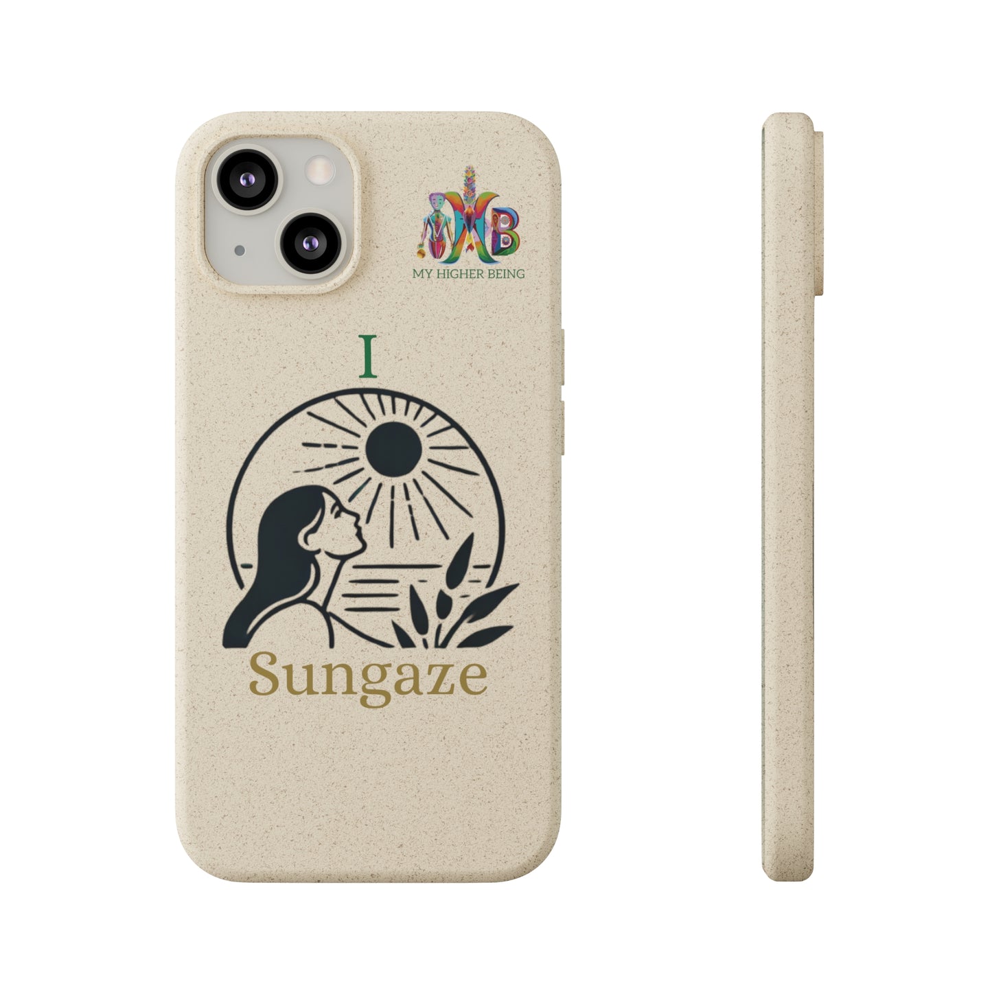 'I Sungaze'_Plastic Free Biodegradable Phone Case