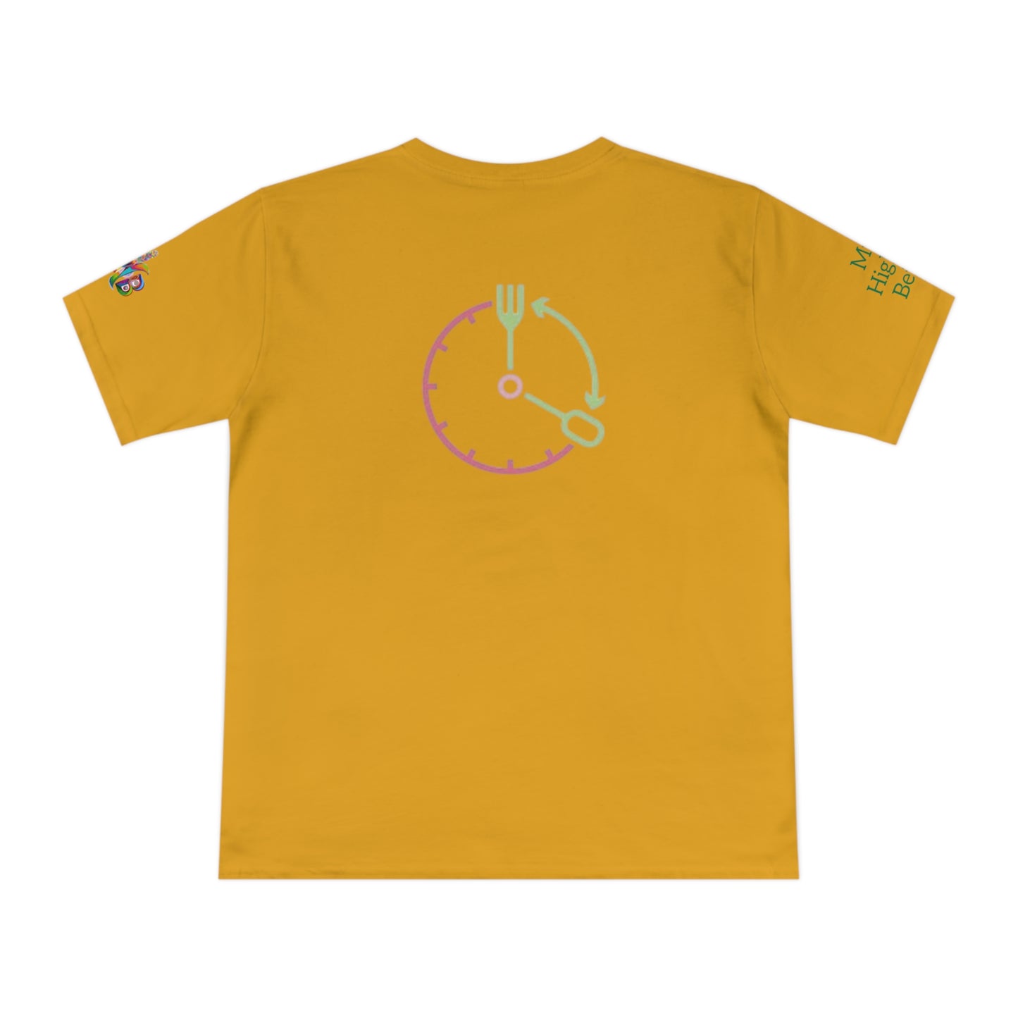 'I Intermittent Fast_18-6' (MHB EDITION)_100% Organic Cotton Unisex T-Shirt - My Higher Being