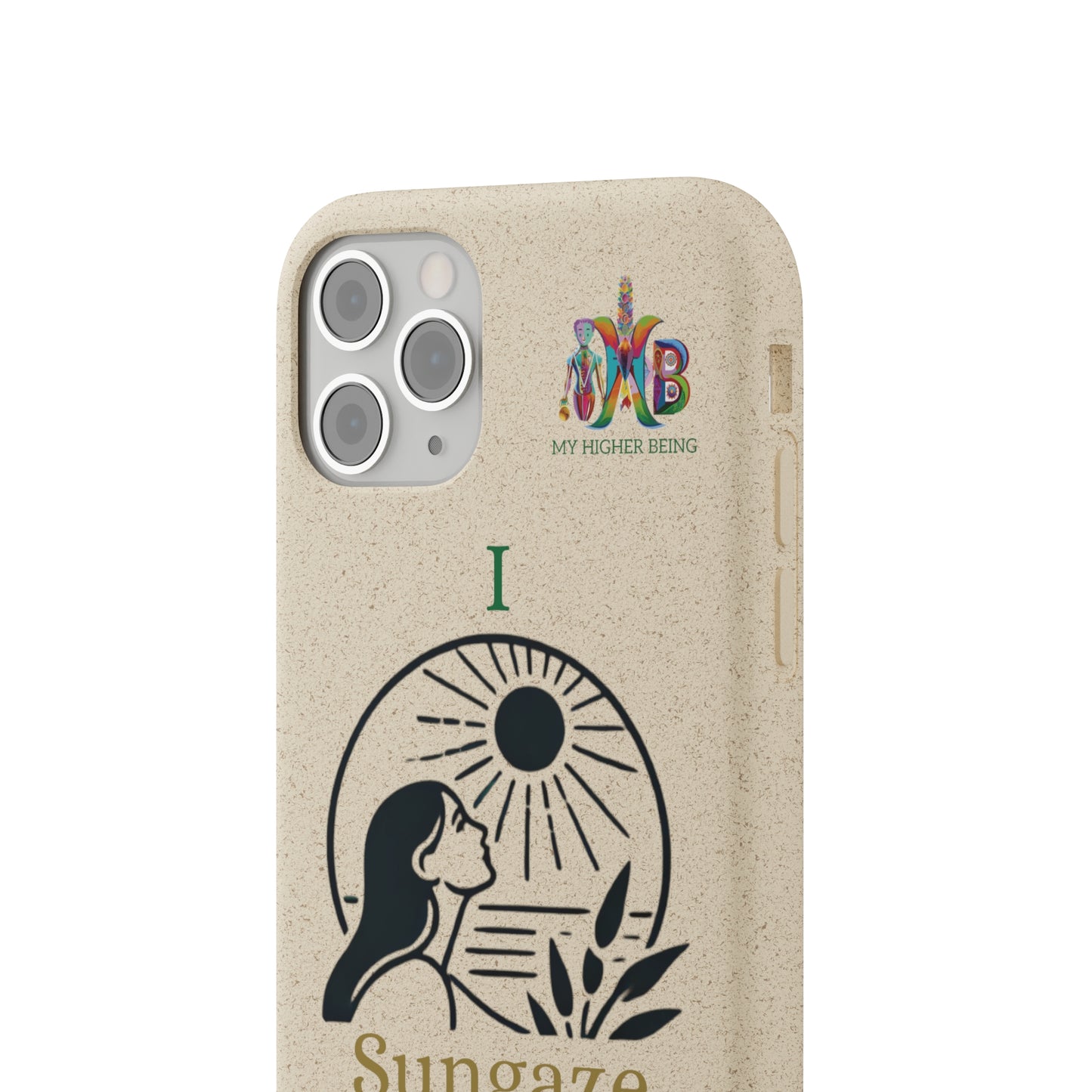 'I Sungaze'_Plastic Free Biodegradable Phone Case