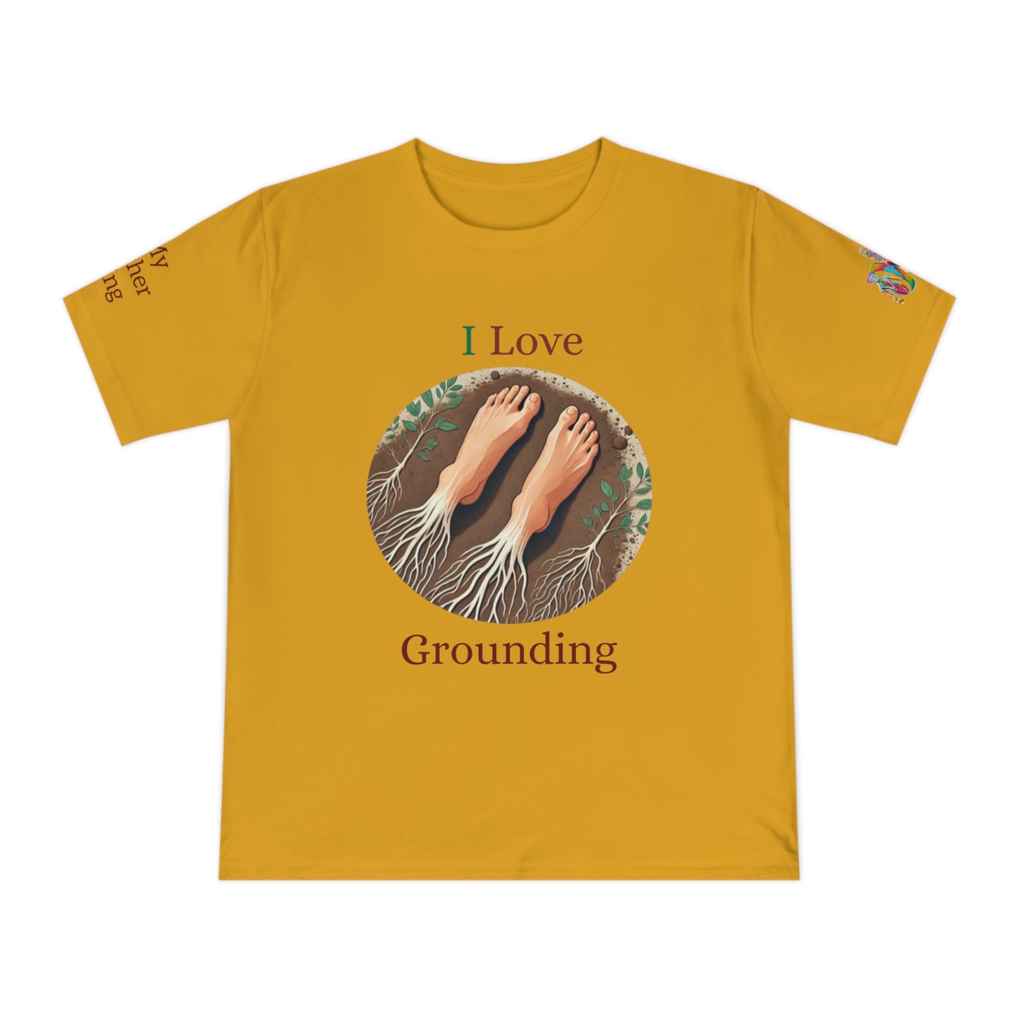 'I Love Grounding' (MHB EDITION)_100% Organic Cotton T-Shirt