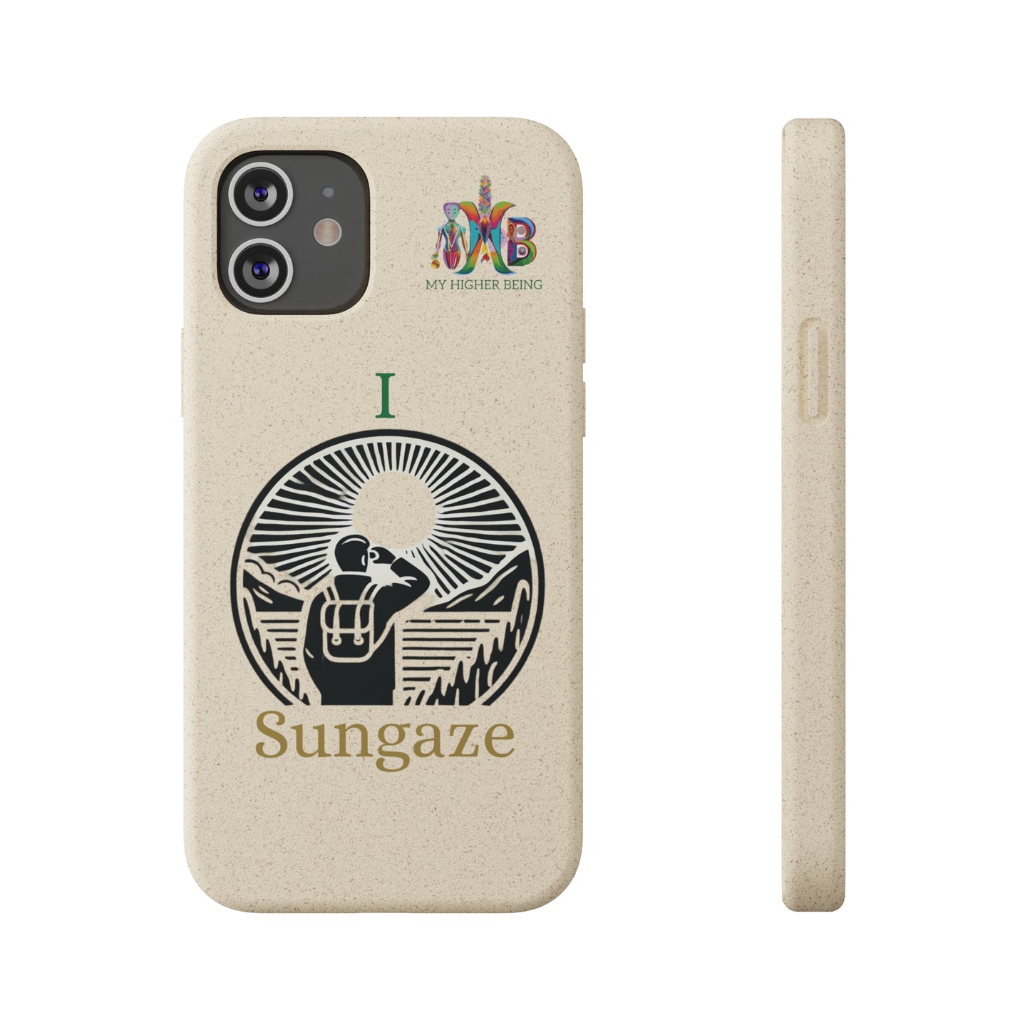 'I Sungaze'_Plastic Free Biodegradable Phone Case