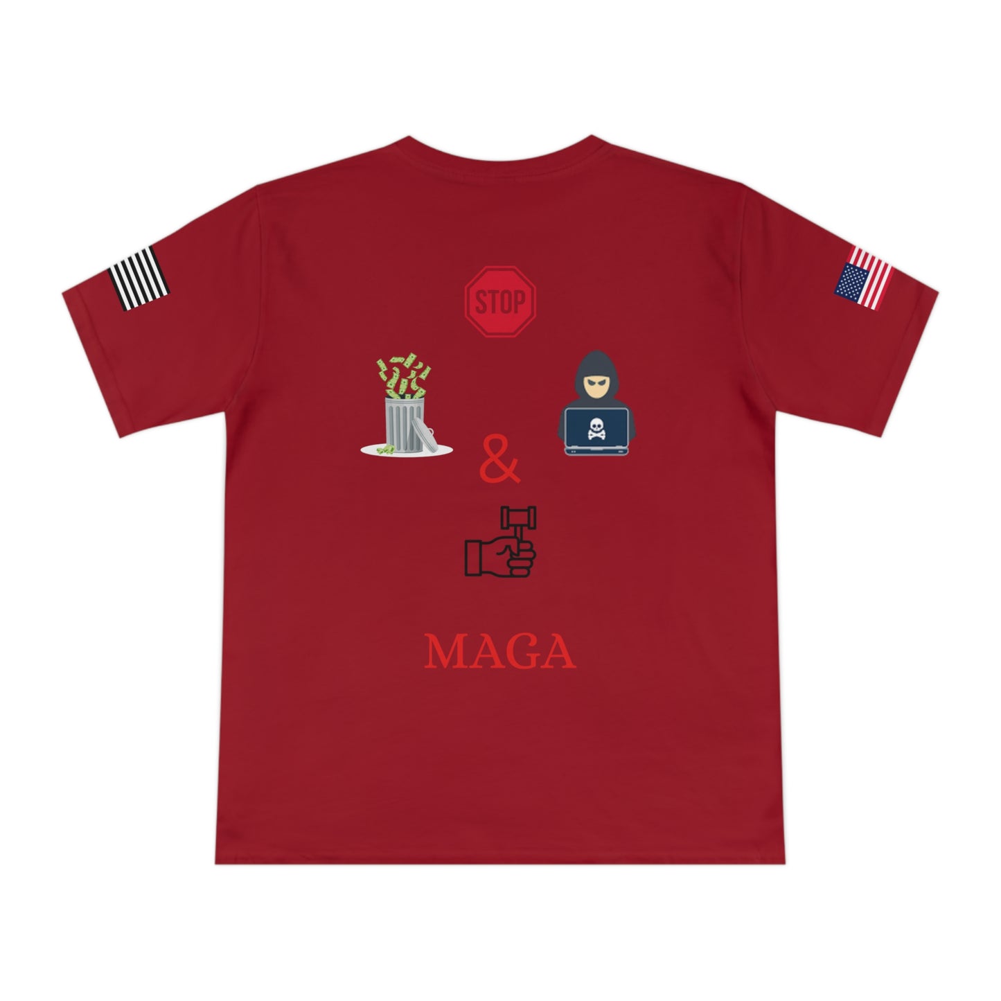 MAGA Integrity Tee: Stand Against Waste, Fraud, and Abuse _100% Organic Cotton