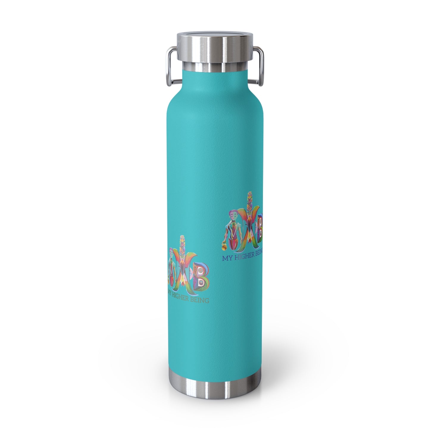 'I Intermittent Fast_20-4'_Copper Vacuum Insulated Bottle, 22oz