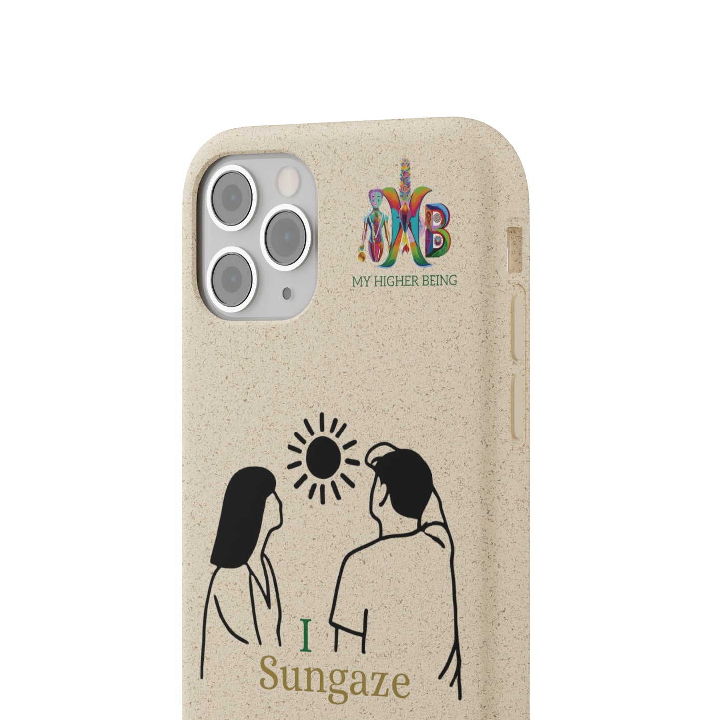 'I Sungaze'_Plastic Free Biodegradable Phone Case