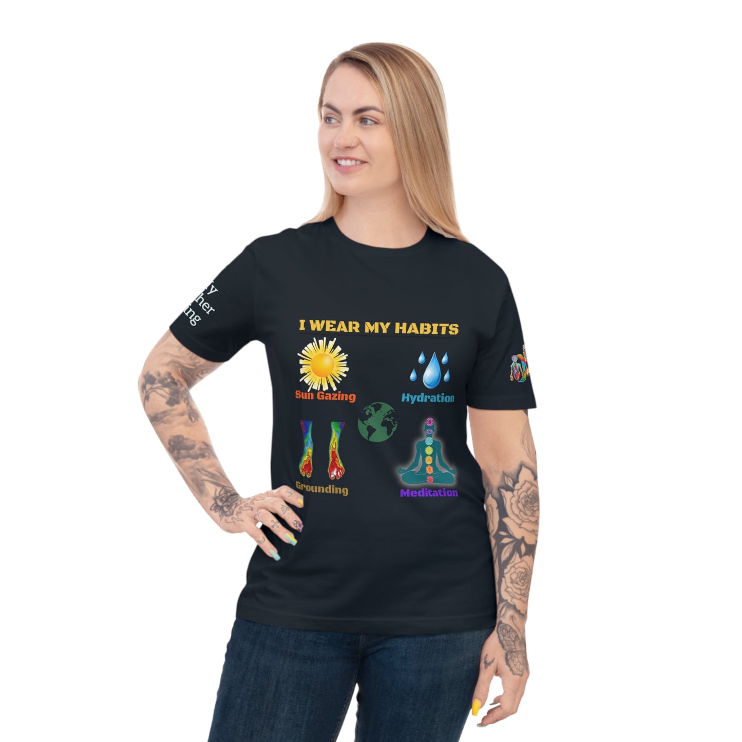'I Wear My Habits' (MHB EDITION)_100% Organic Cotton T-Shirt