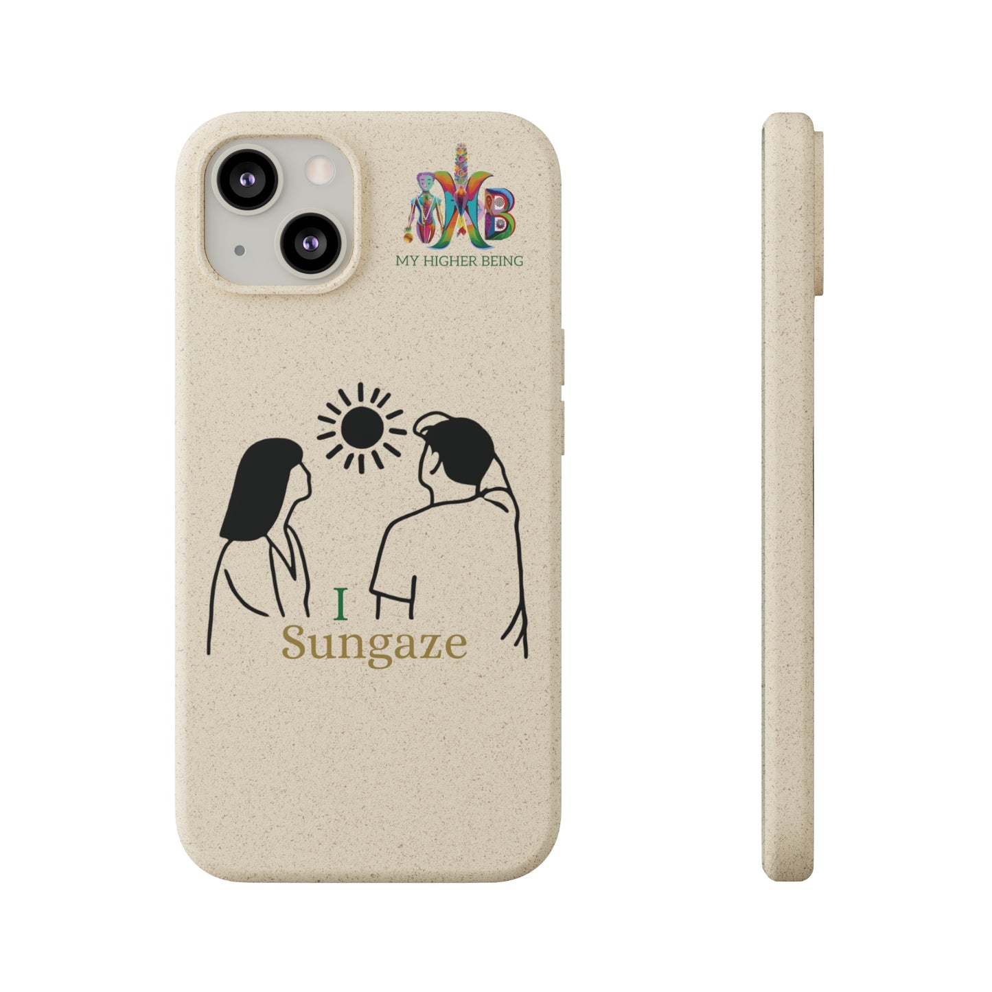'I Sungaze'_Plastic Free Biodegradable Phone Case