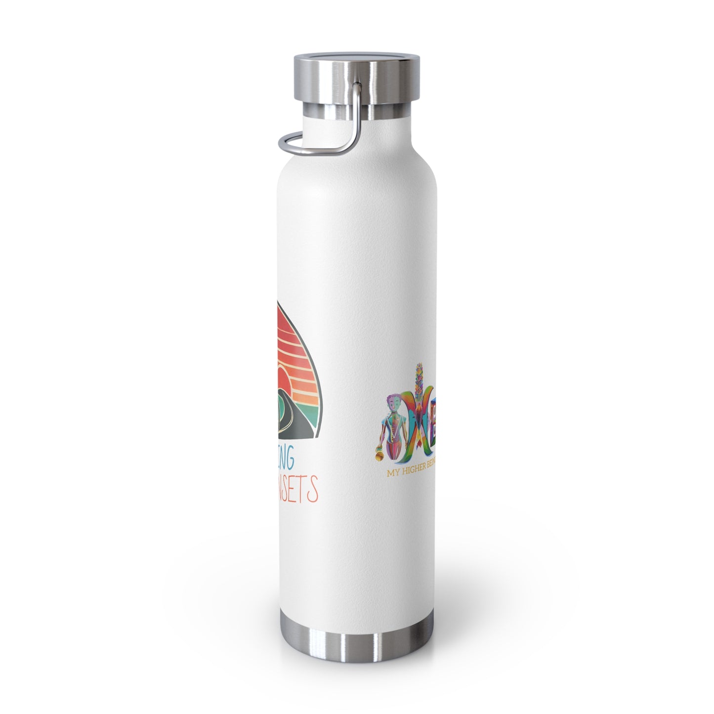 'Chasing Sunsets'_Copper Vacuum Insulated Bottle, 22oz