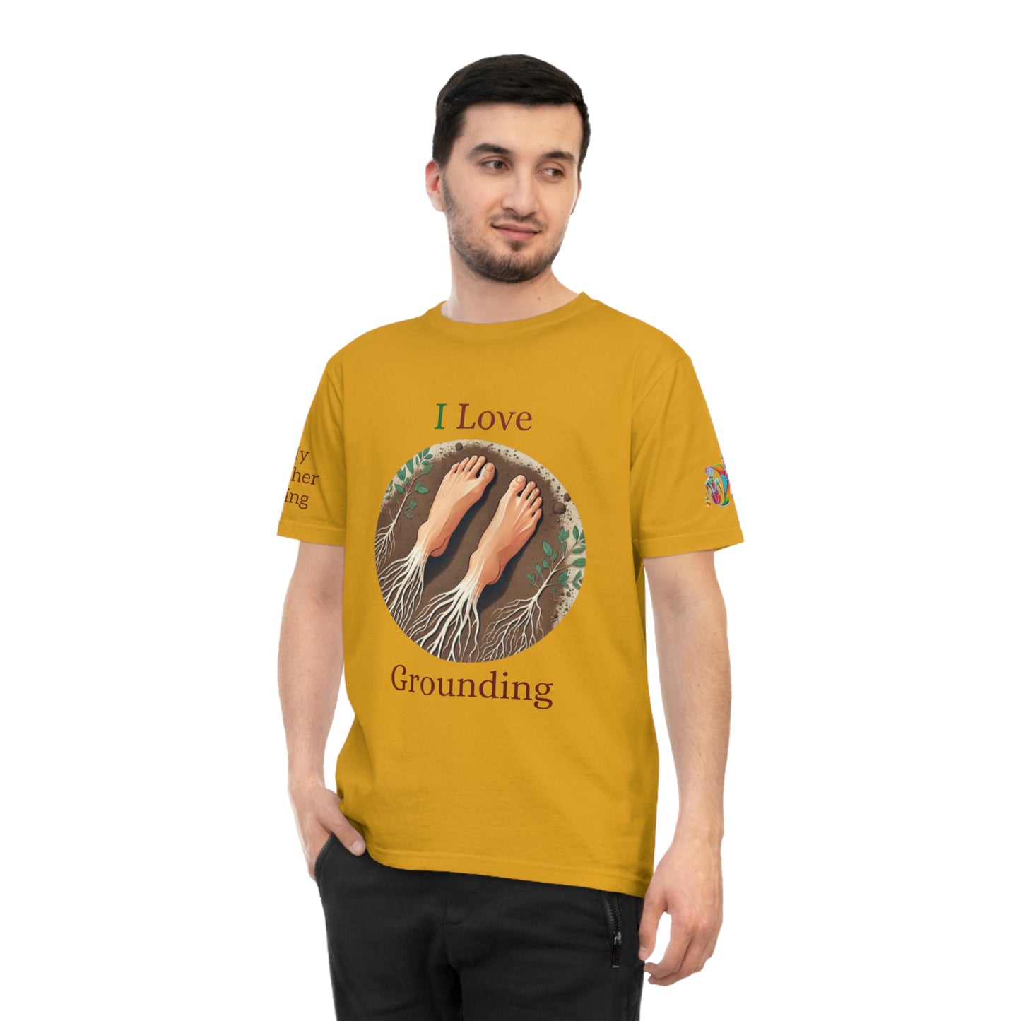 'I Love Grounding' (MHB EDITION)_100% Organic Cotton T-Shirt