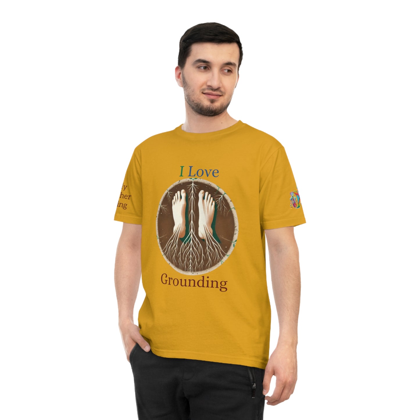 'I Love Grounding' (MHB EDITION)_100% Organic Cotton T-Shirt