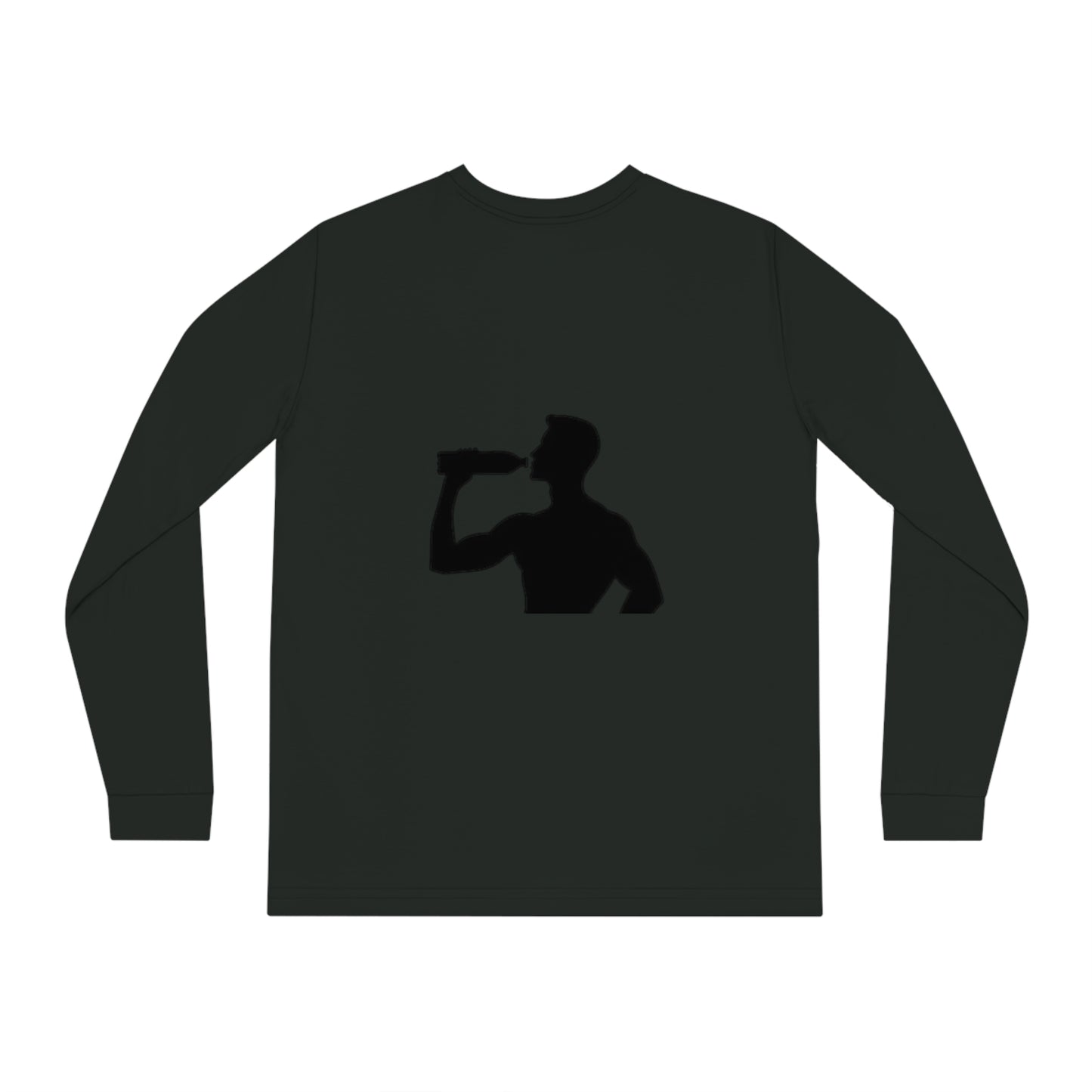 'I Hydrate 125 OZ/DAY'_100% Organic Cotton Long Sleeve Tee