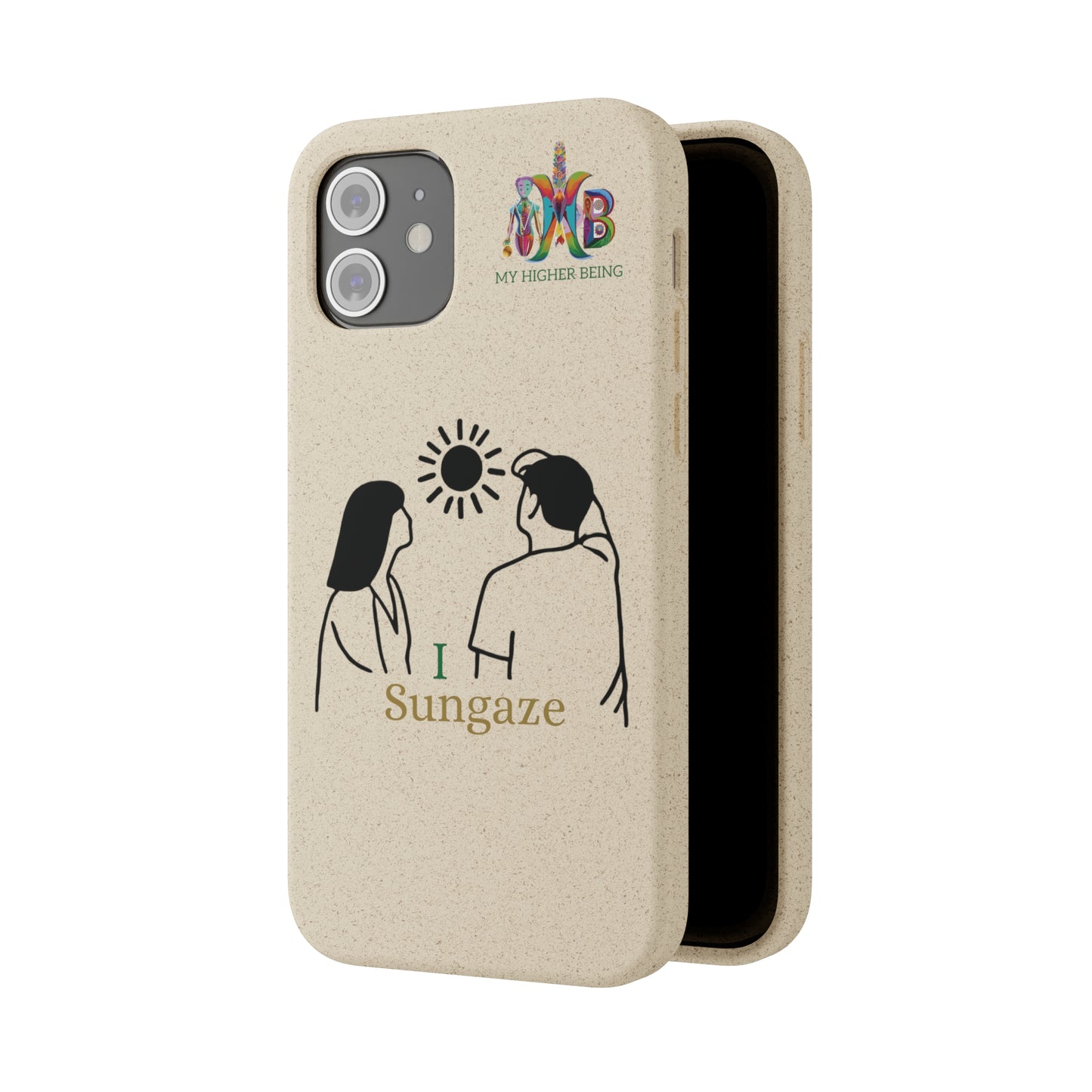 'I Sungaze'_Plastic Free Biodegradable Phone Case