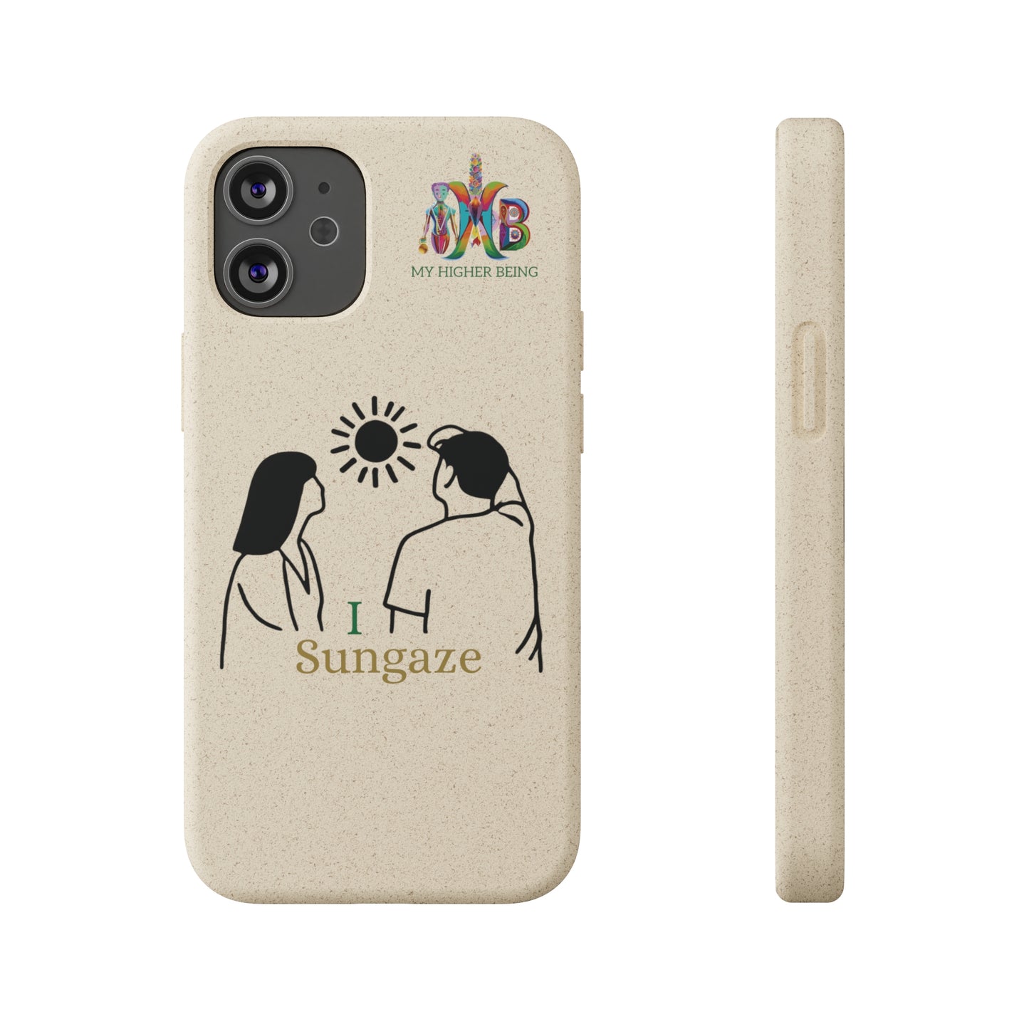 'I Sungaze'_Plastic Free Biodegradable Phone Case