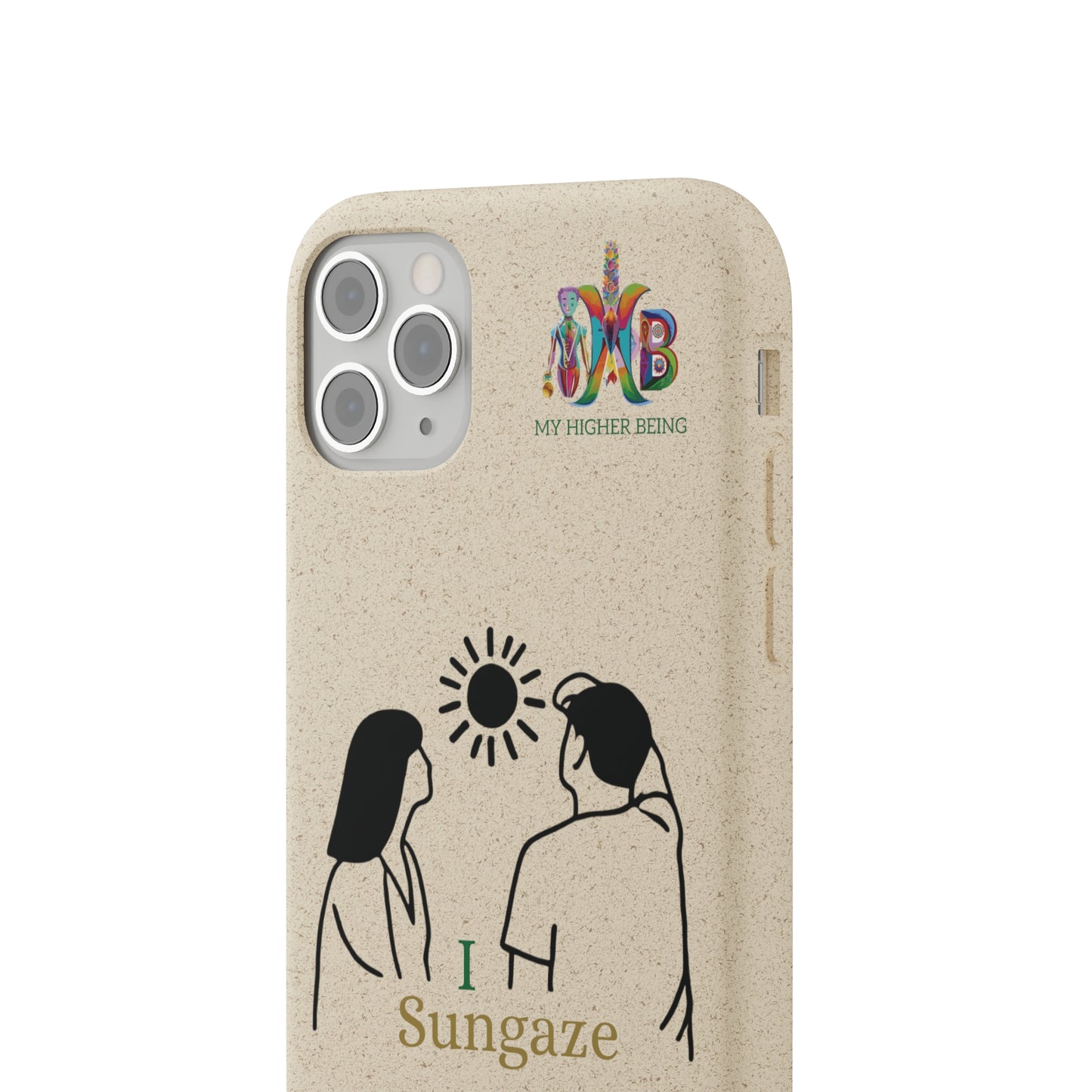 'I Sungaze'_Plastic Free Biodegradable Phone Case
