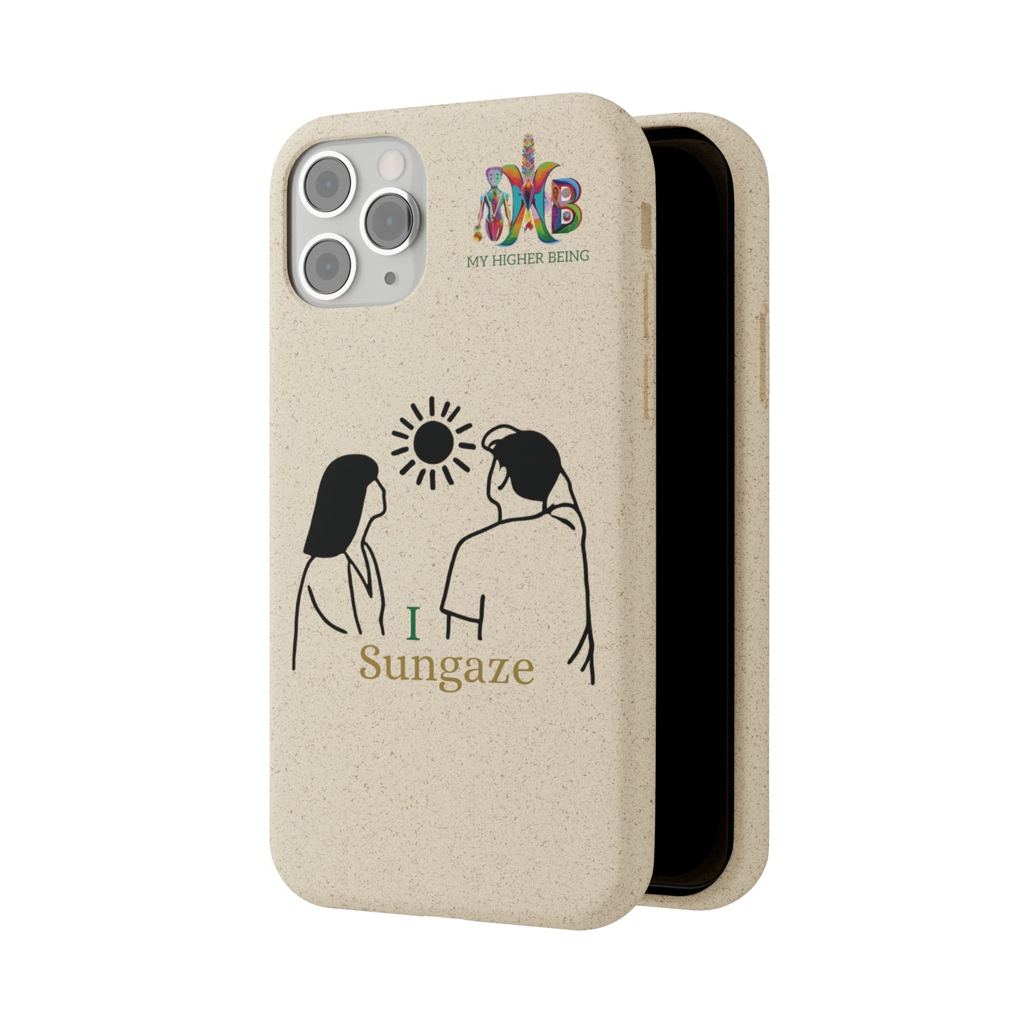 'I Sungaze'_Plastic Free Biodegradable Phone Case
