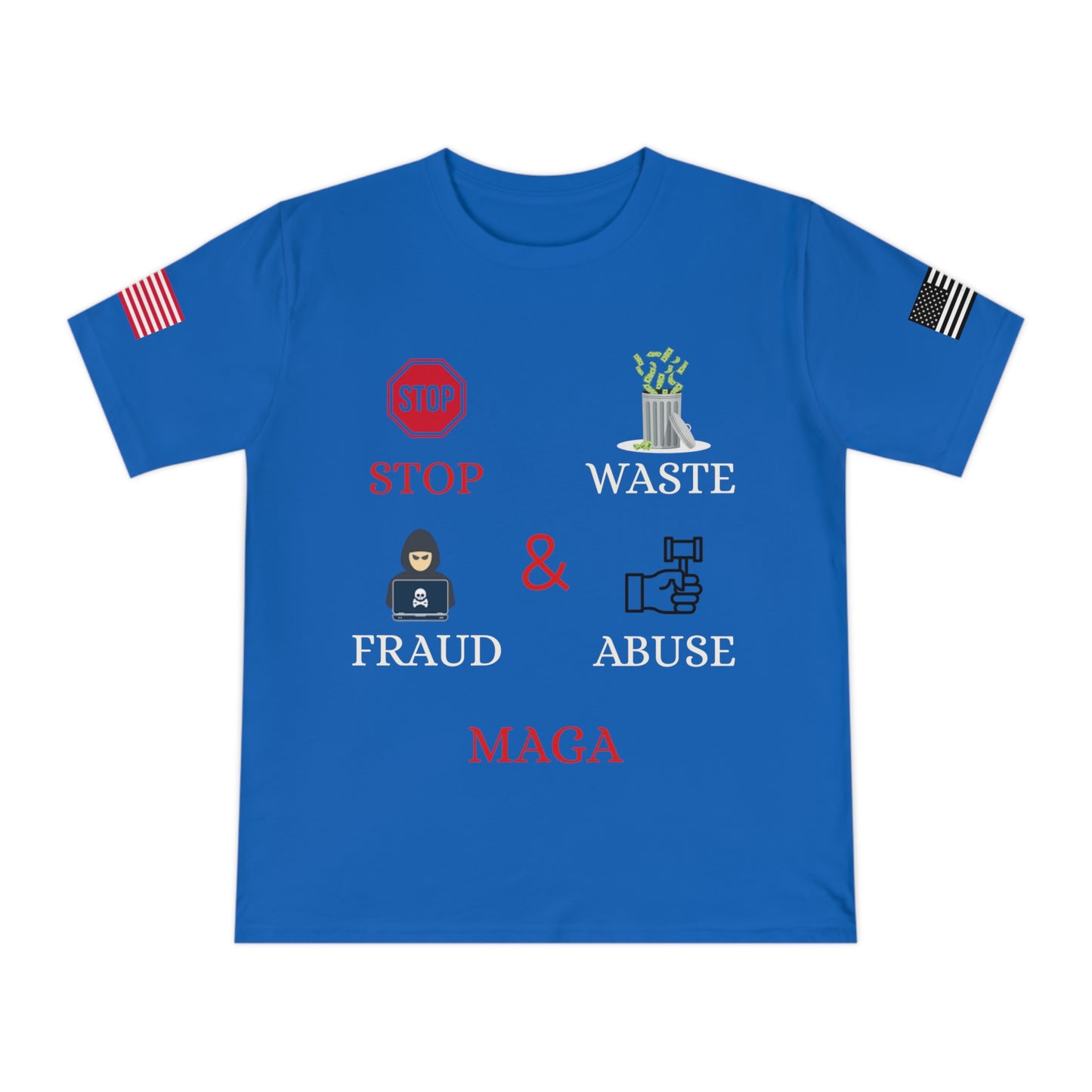 MAGA Integrity Tee: Stand Against Waste, Fraud, and Abuse _100% Organic Cotton