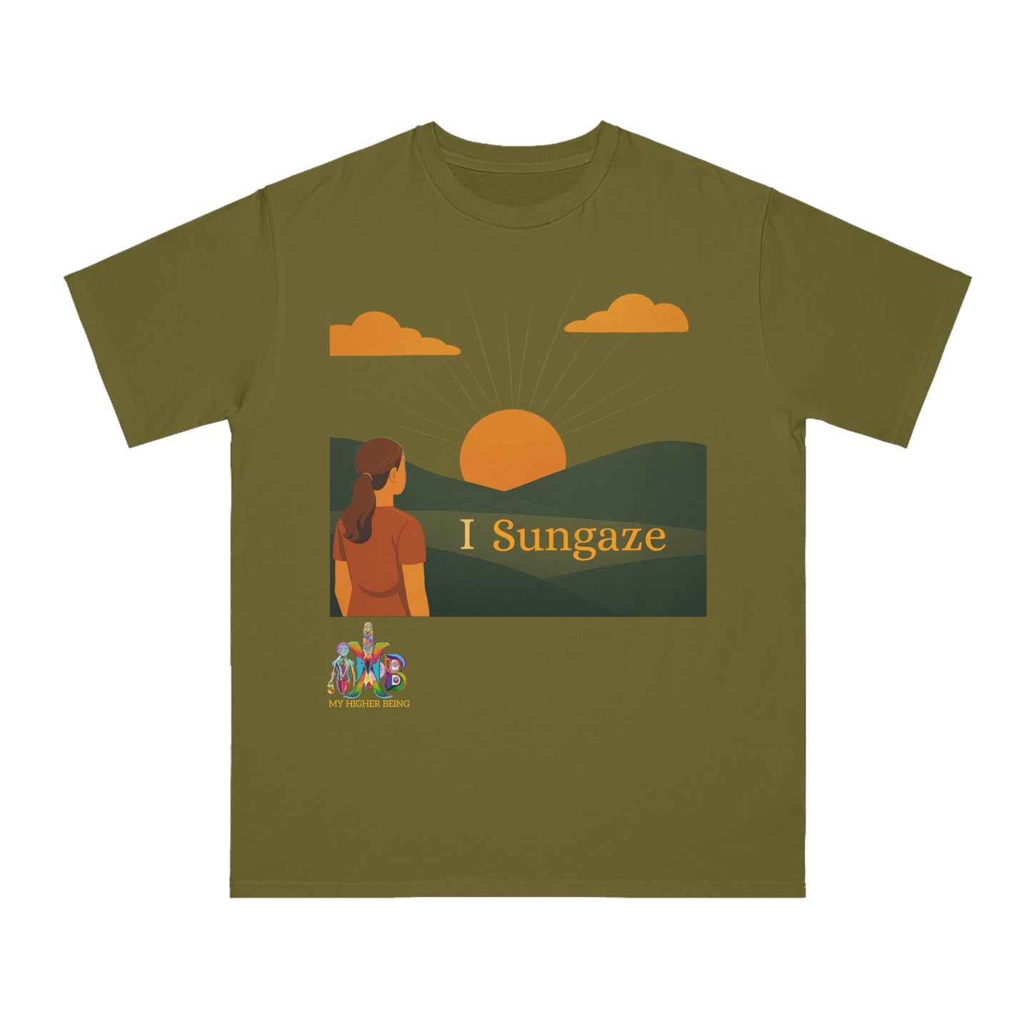 'I Sungaze'_100% Organic Cotton T-Shirt_Female