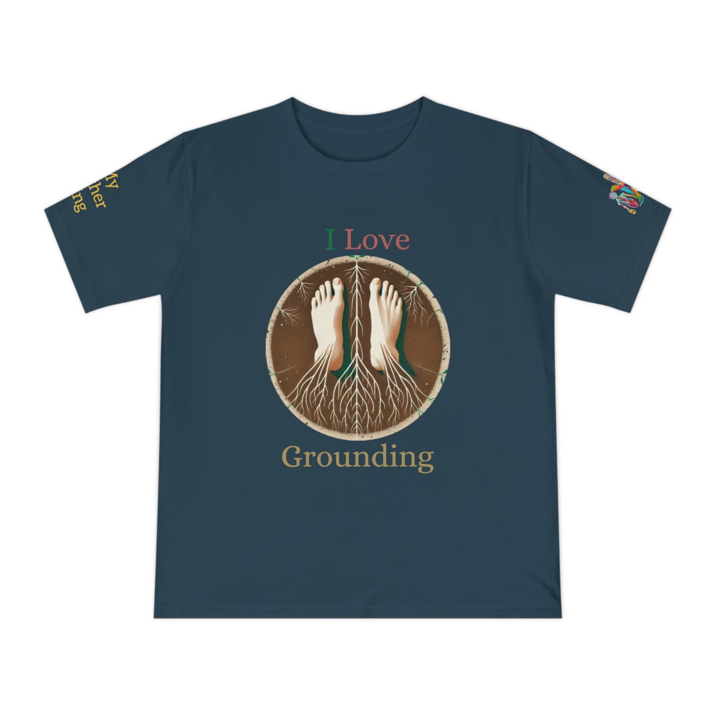 'I Love Grounding' (MHB EDITION)_100% Organic Cotton T-Shirt