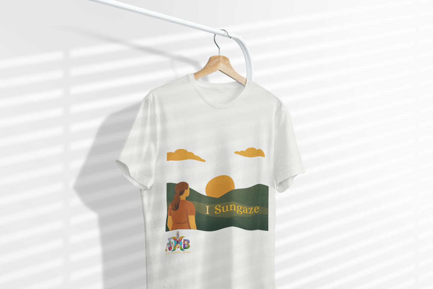 'I Sungaze'_100% Organic Cotton T-Shirt_Female