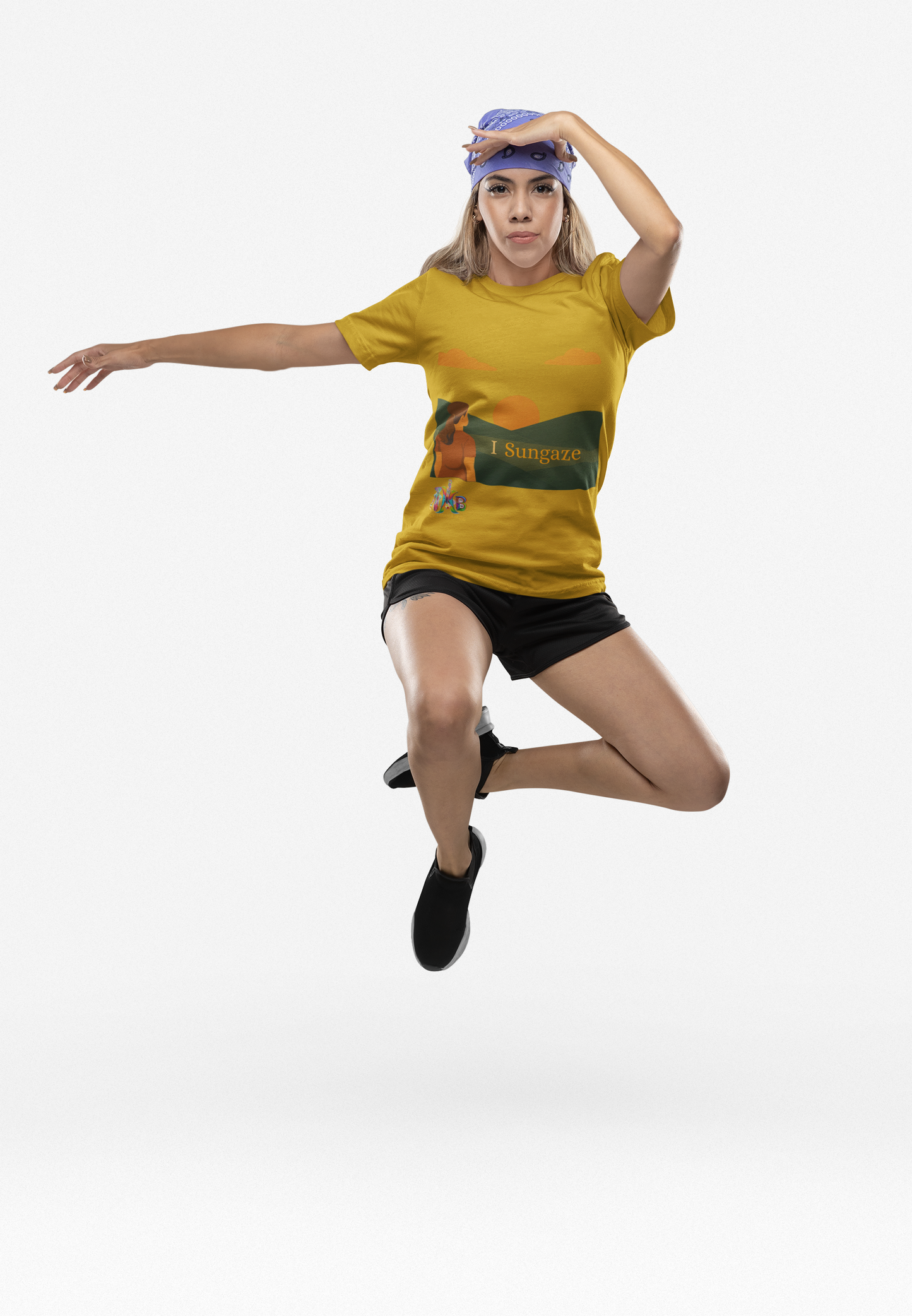 'I Sungaze'_100% Organic Cotton T-Shirt_Female