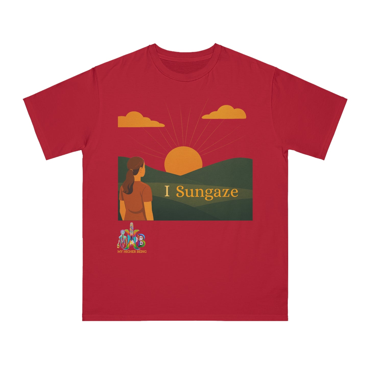 'I Sungaze'_100% Organic Cotton T-Shirt_Female