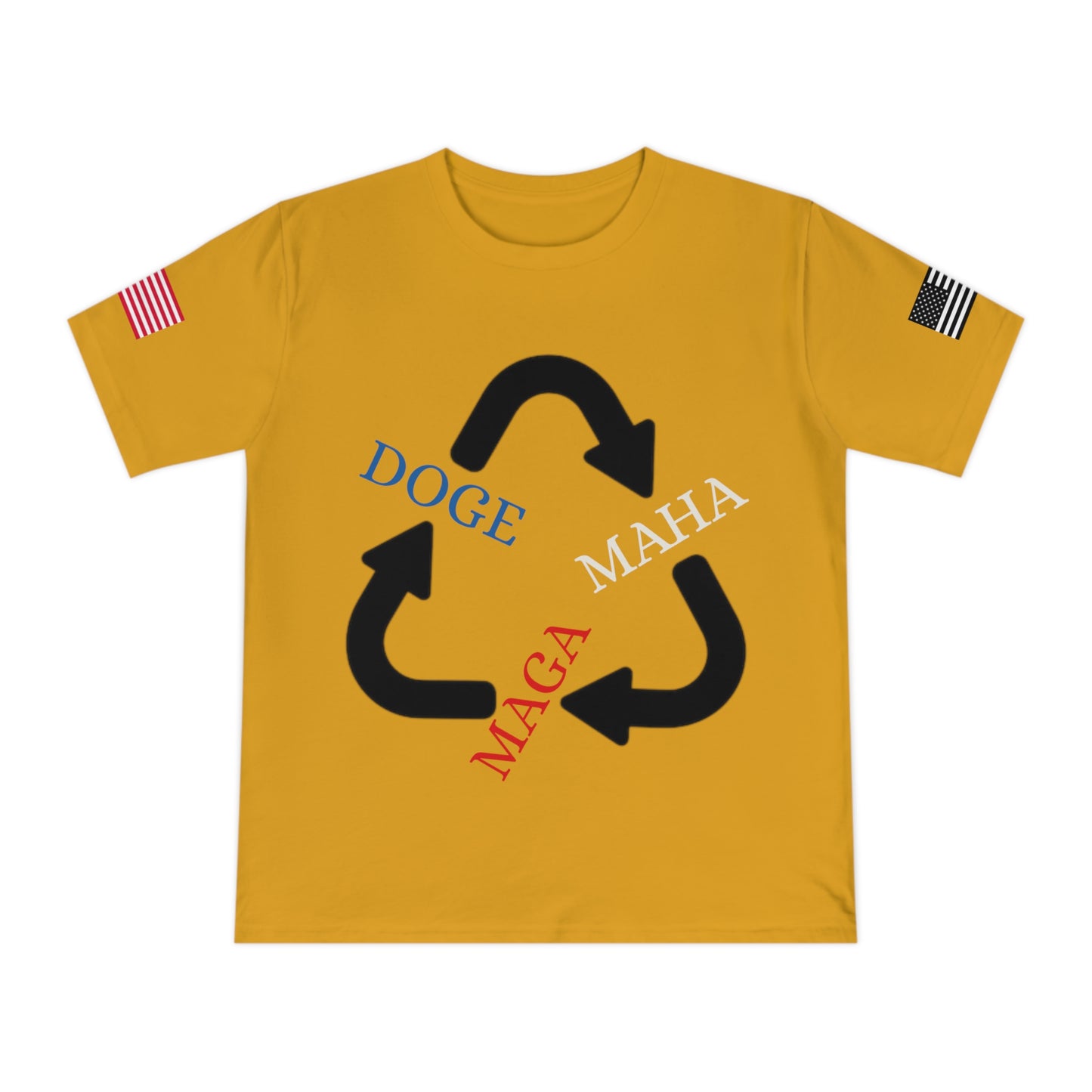 MAGA MAHA DOGE Cycle Tee _100% Organic Cotton T-Shirt
