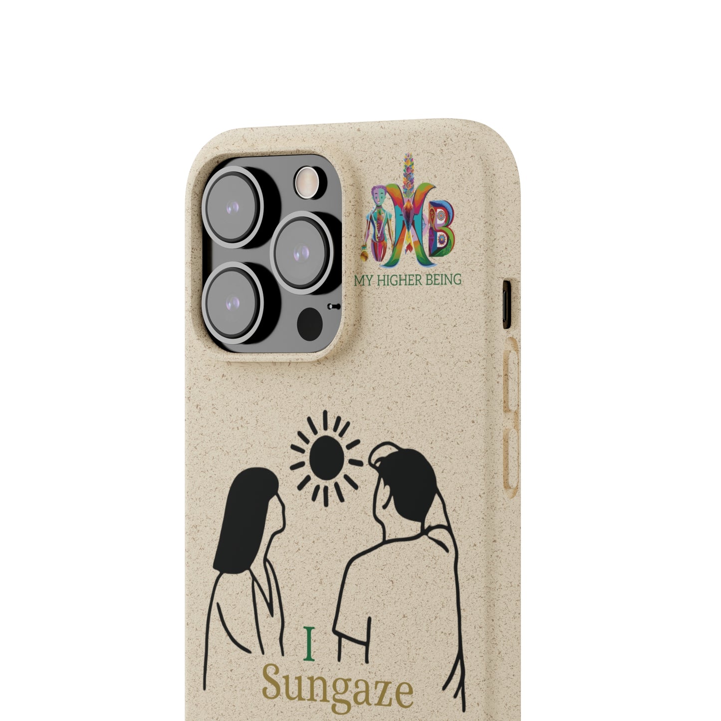 'I Sungaze'_Plastic Free Biodegradable Phone Case