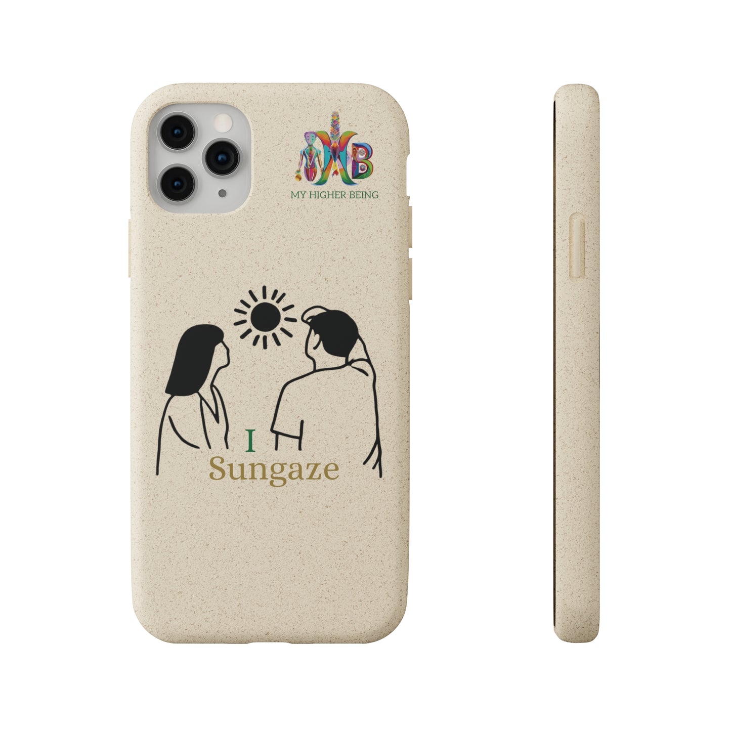 'I Sungaze'_Plastic Free Biodegradable Phone Case