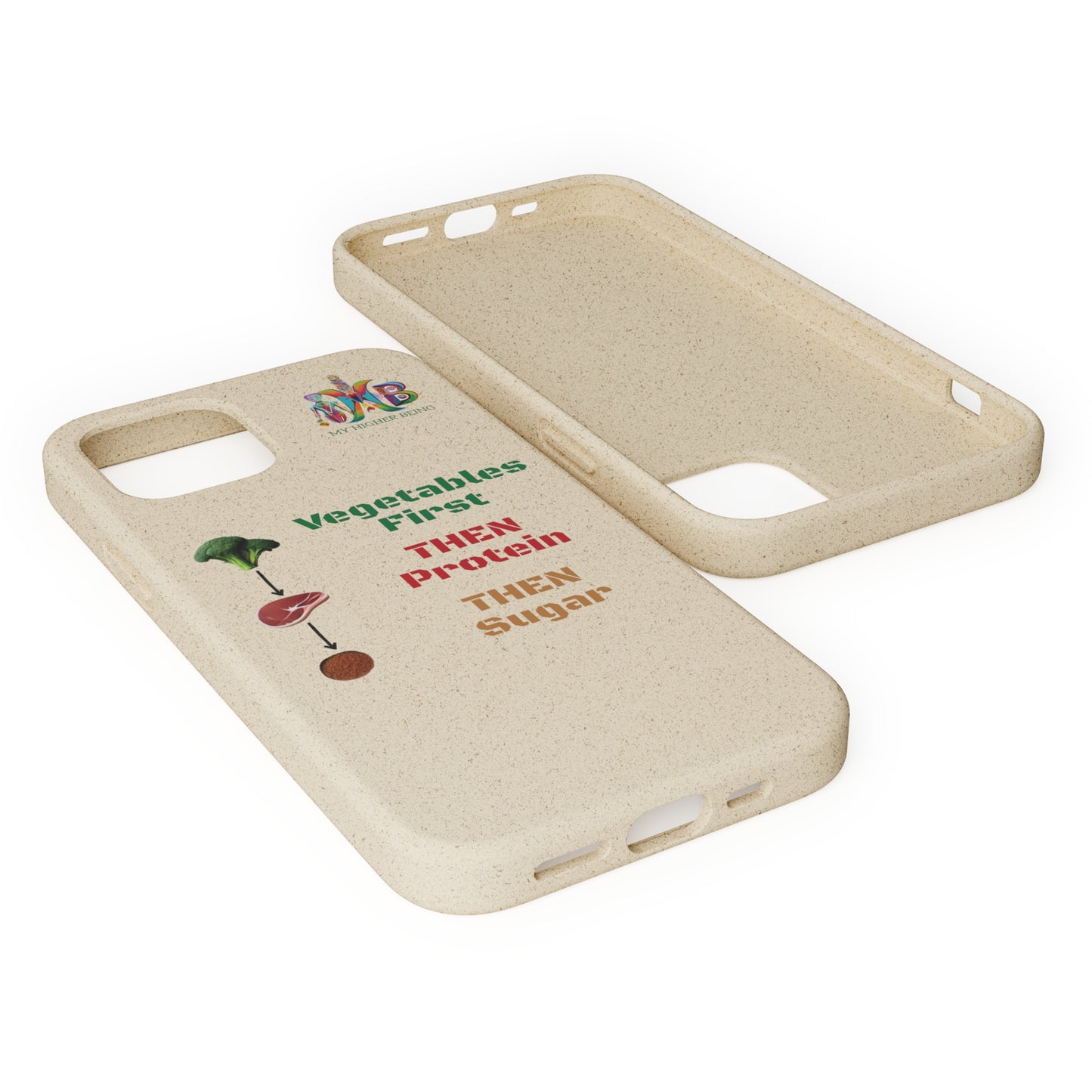 'Vegetables First'_Plastic Free Biodegradable Phone Case