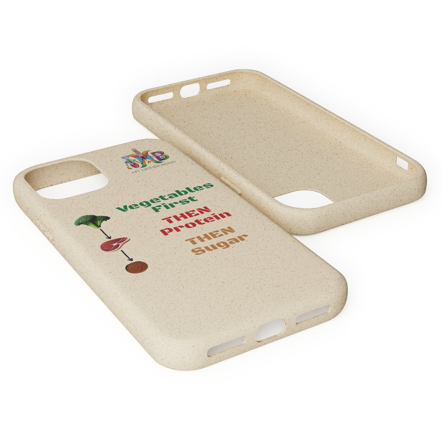 'Vegetables First'_Plastic Free Biodegradable Phone Case