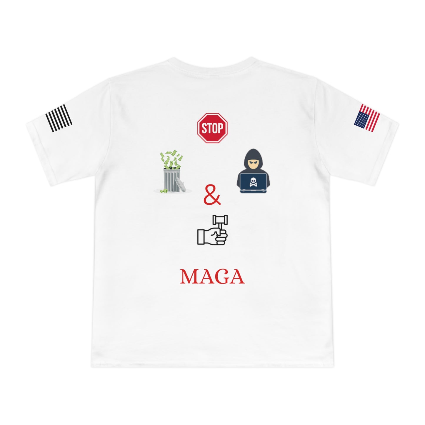 MAGA Integrity Tee: Stand Against Waste, Fraud, and Abuse _100% Organic Cotton