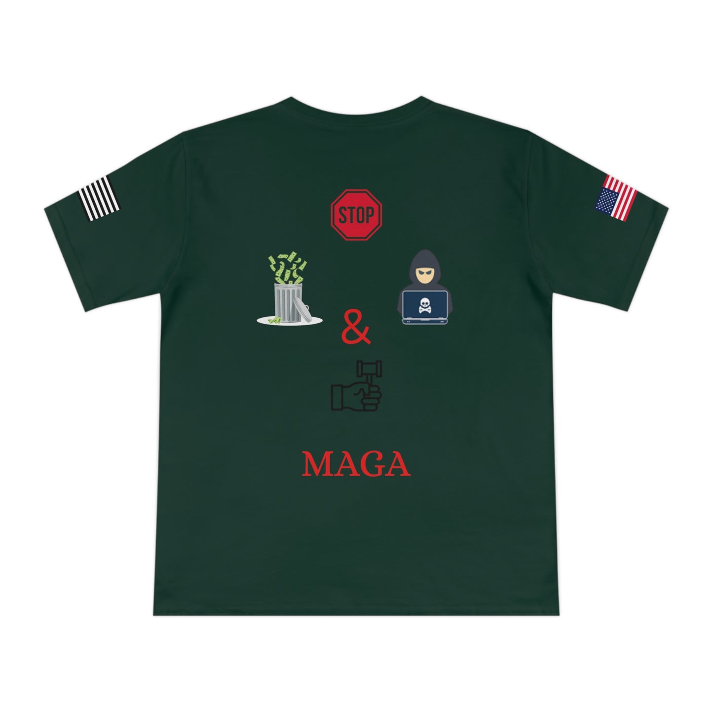 MAGA Integrity Tee: Stand Against Waste, Fraud, and Abuse _100% Organic Cotton