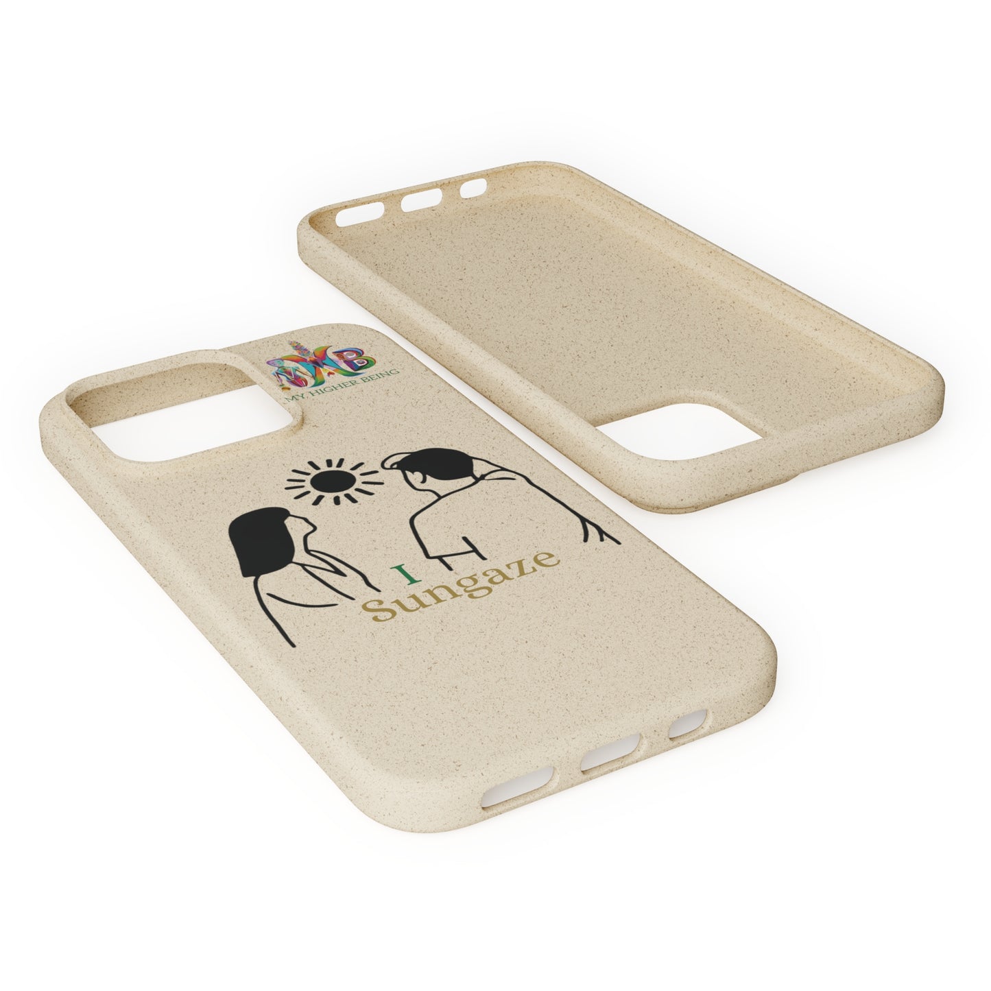 'I Sungaze'_Plastic Free Biodegradable Phone Case
