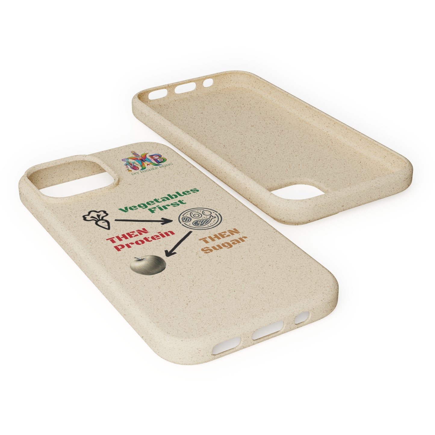 'Vegetables First'_Plastic Free Biodegradable Phone Case