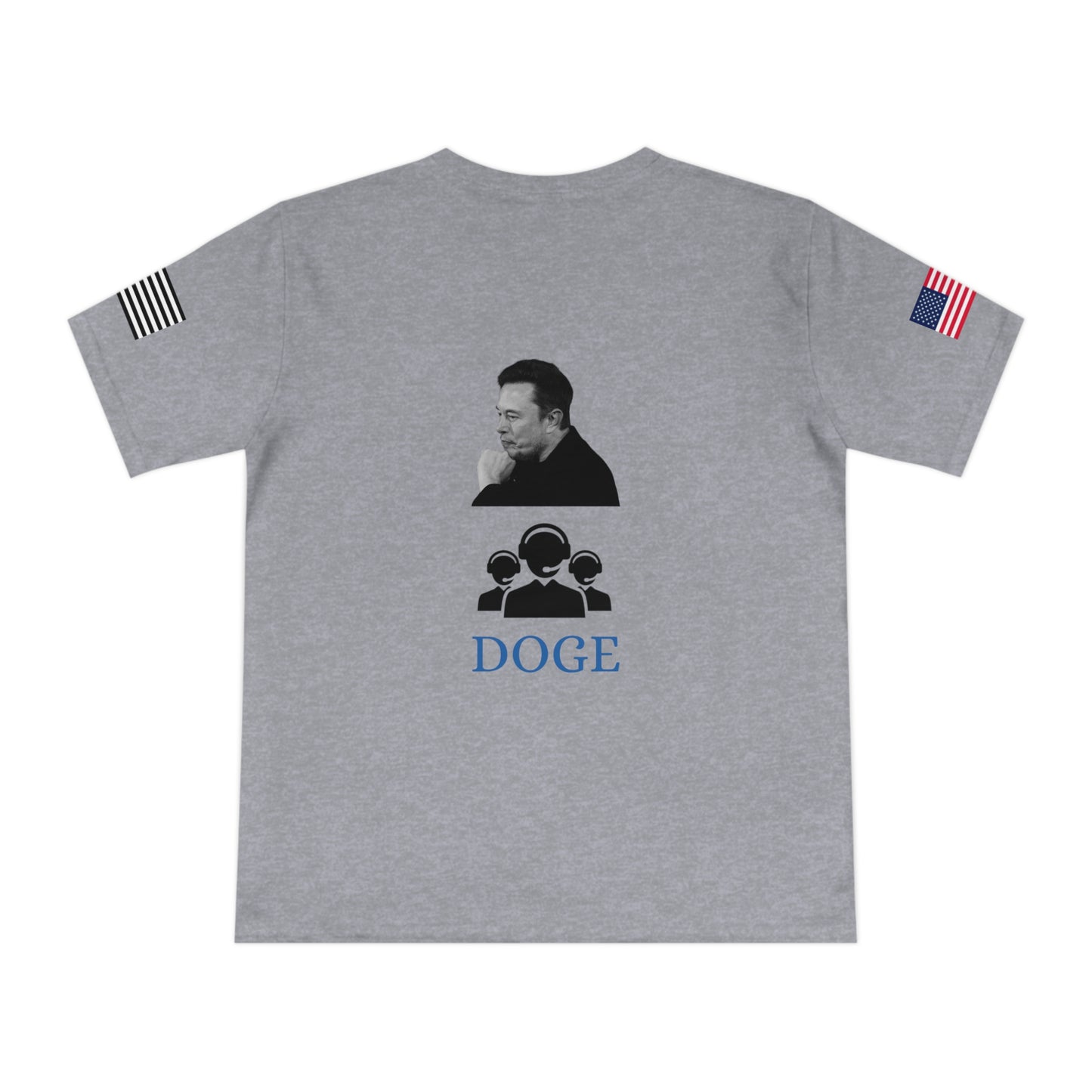 Elon Musk’s ‘Humble Tech Support’ DOGE Initiative Tee _100% Organic Cotton