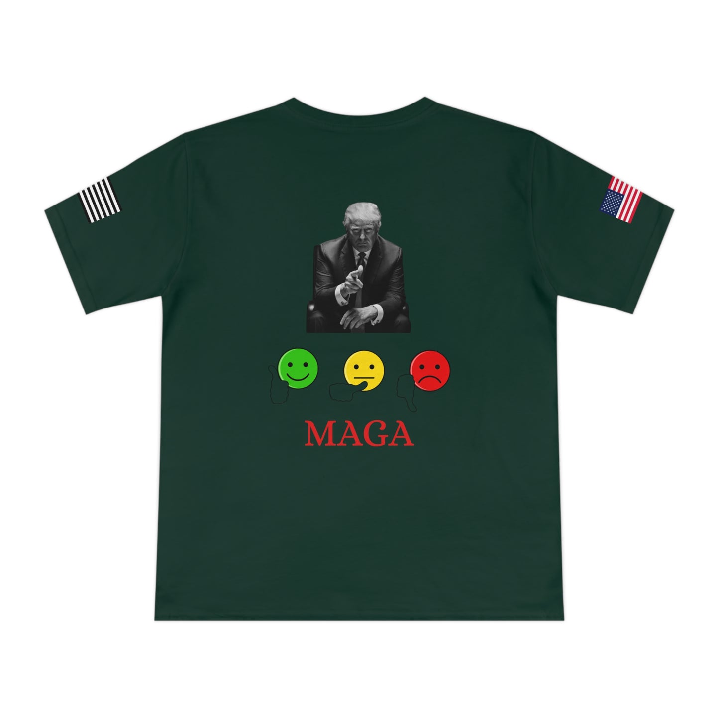 Trump’s Call for Change Tee: Advocating New Attitudes for Peace _100% Organic Cotton
