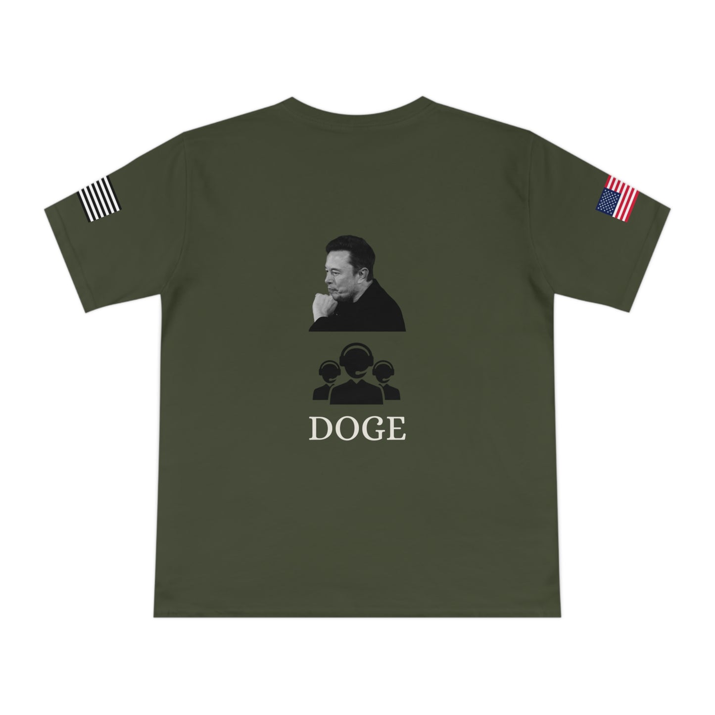 Elon Musk’s ‘Humble Tech Support’ DOGE Initiative Tee _100% Organic Cotton