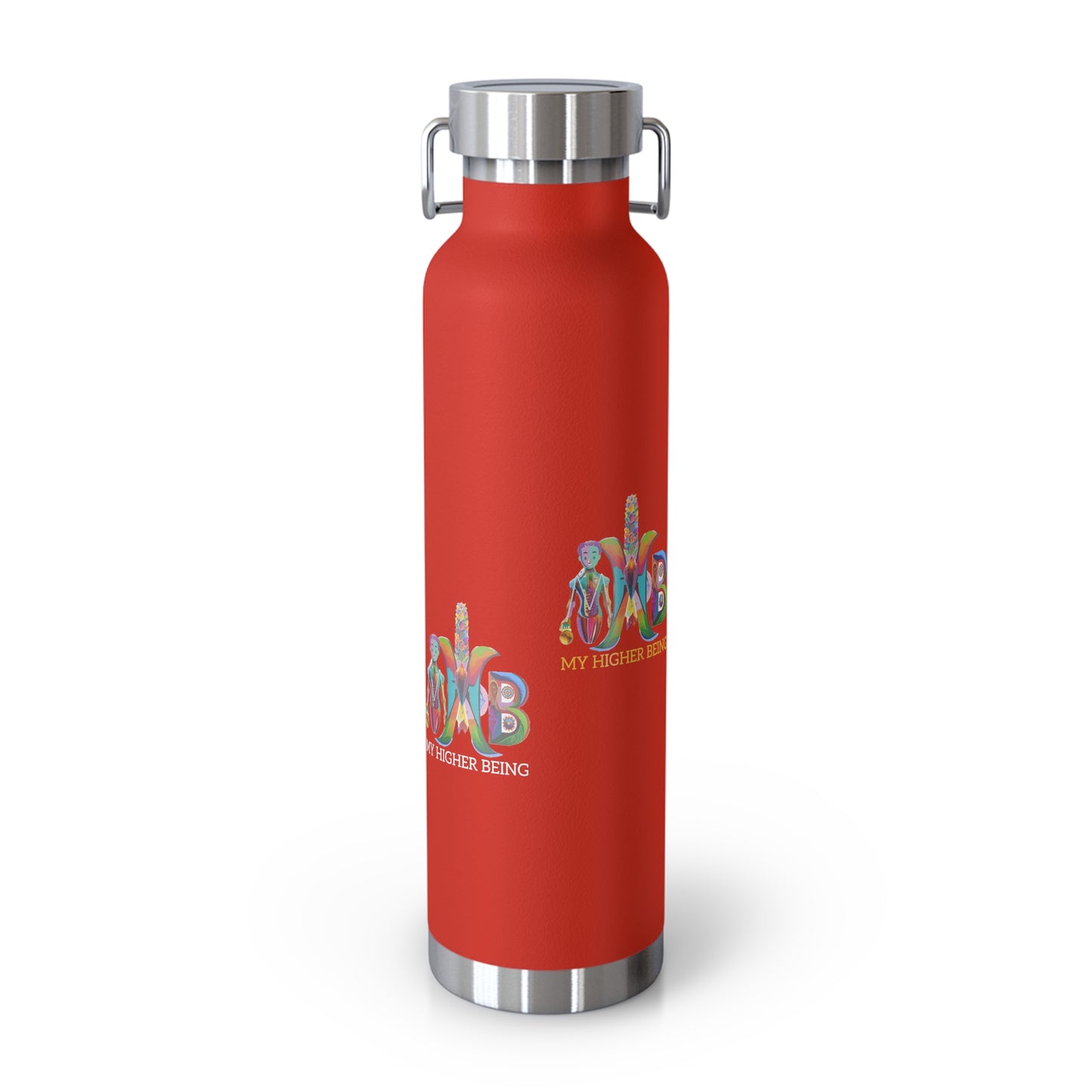 'I Intermittent Fast_18-6'_Copper Vacuum Insulated Bottle, 22oz