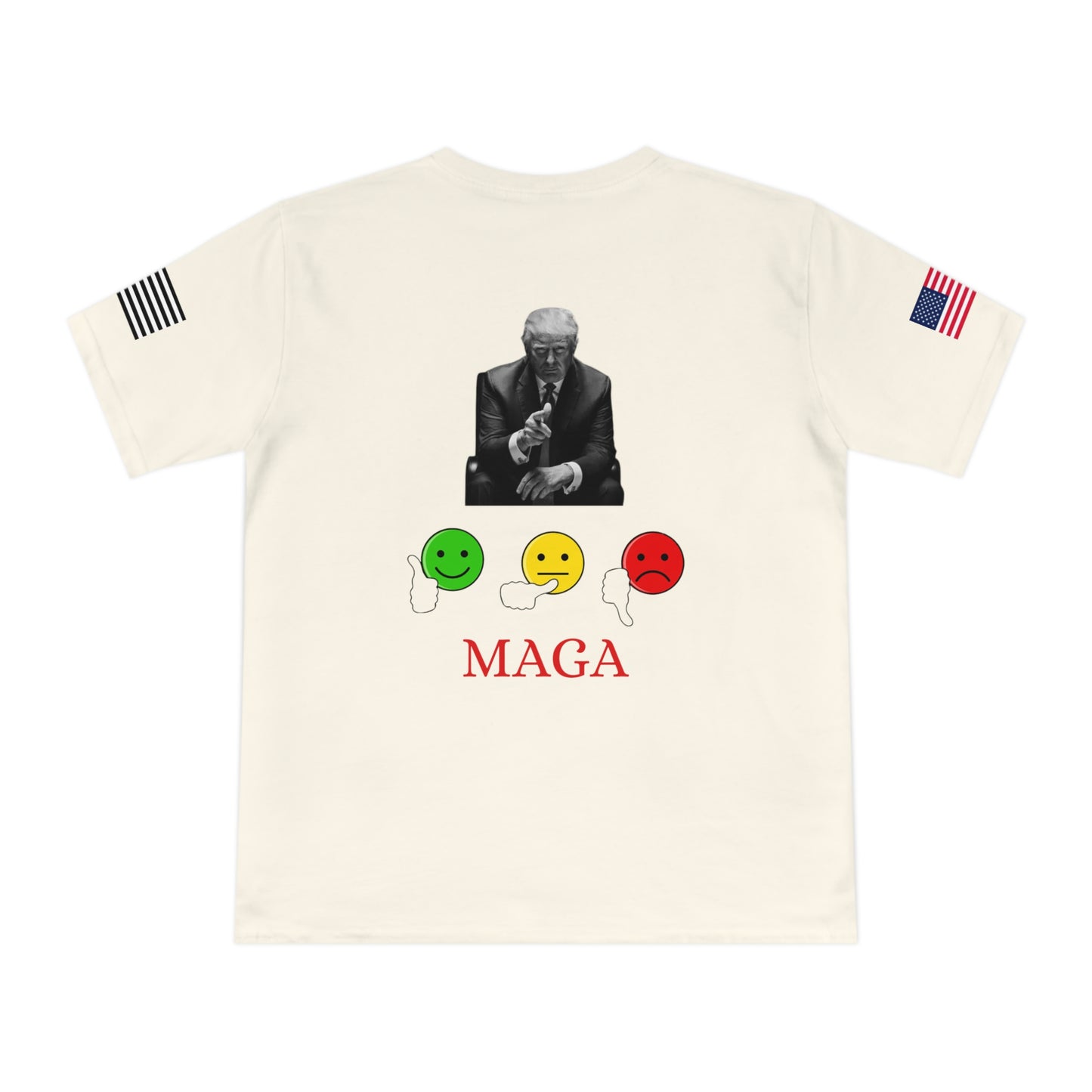 Trump’s Call for Change Tee: Advocating New Attitudes for Peace _100% Organic Cotton