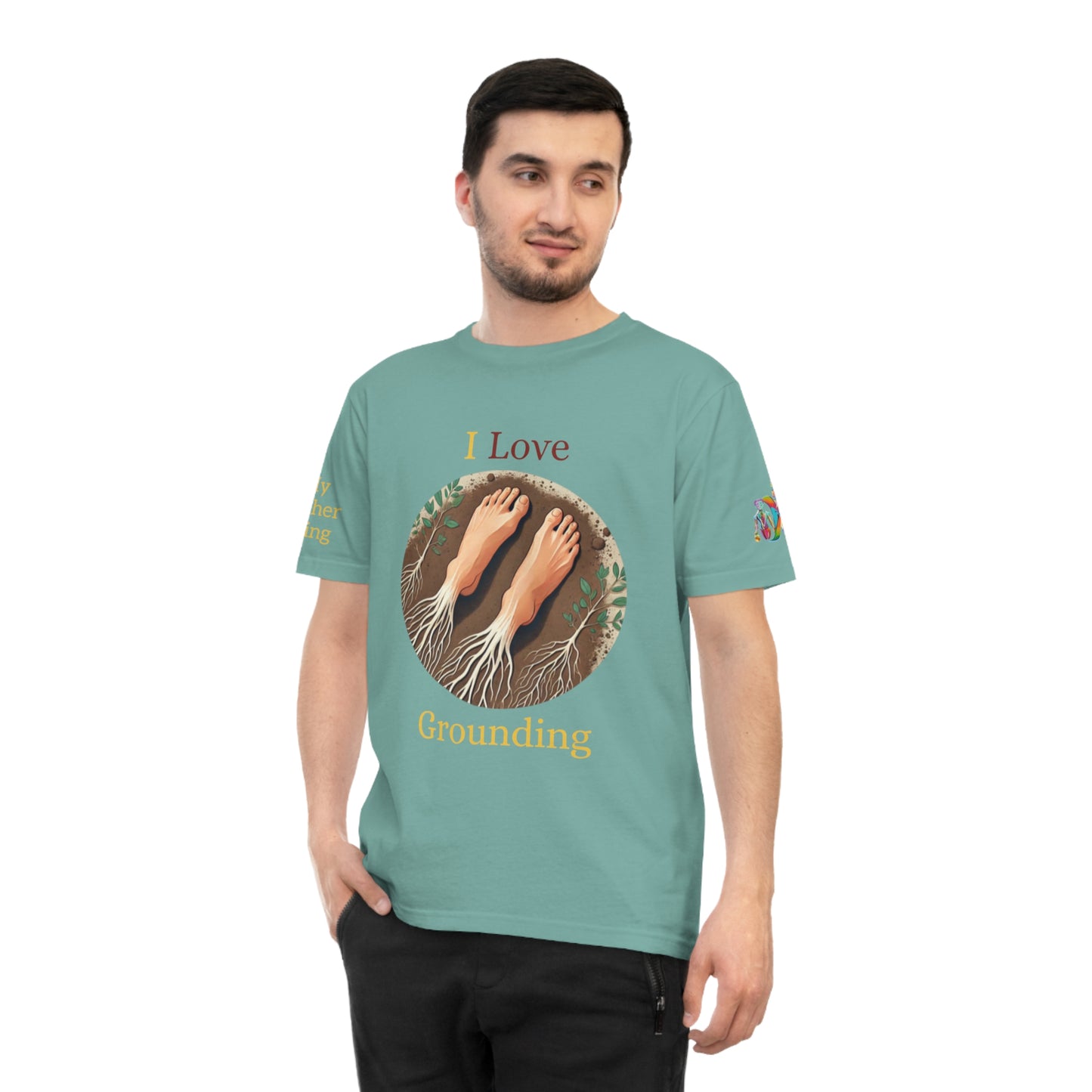 'I Love Grounding' (MHB EDITION)_100% Organic Cotton T-Shirt