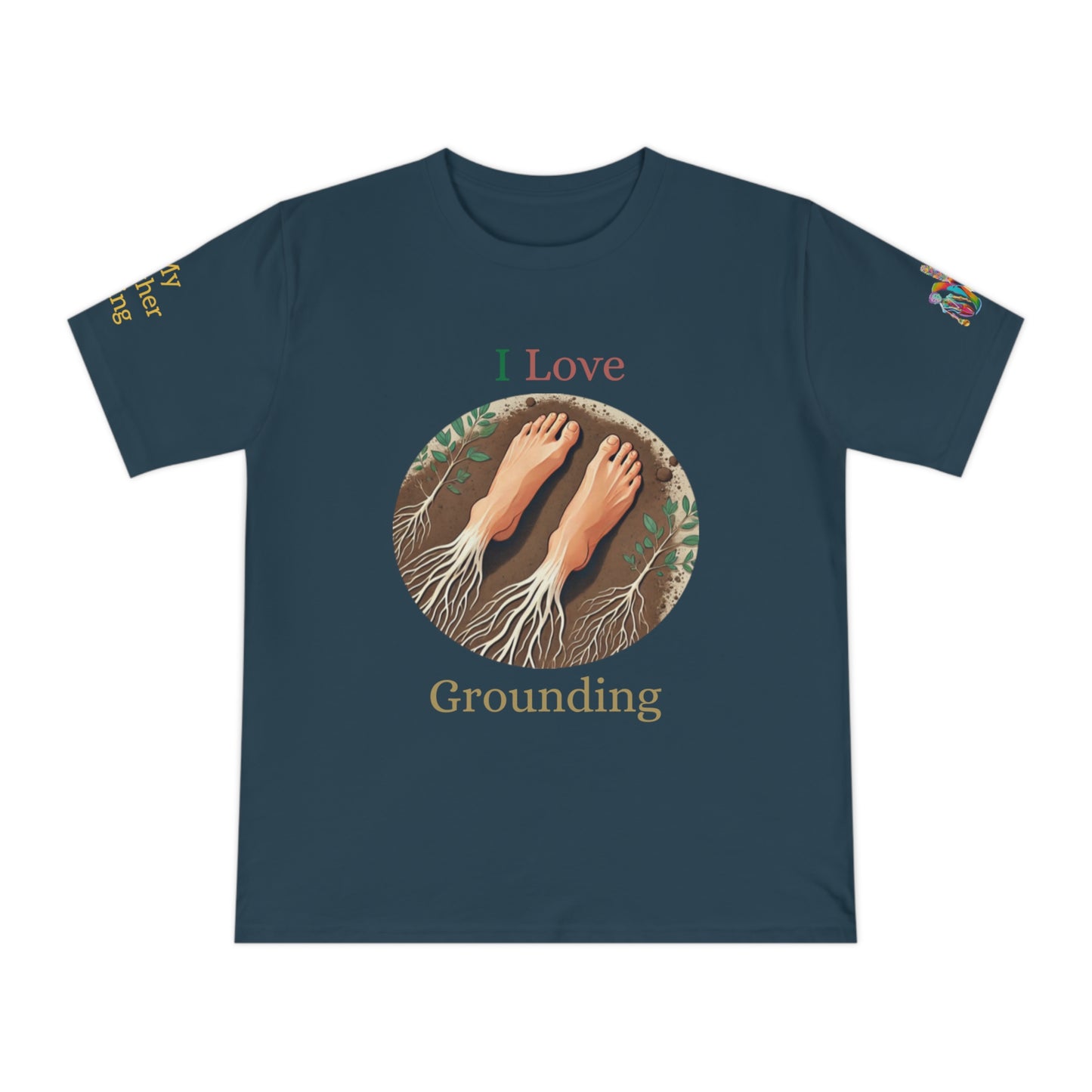 'I Love Grounding' (MHB EDITION)_100% Organic Cotton T-Shirt