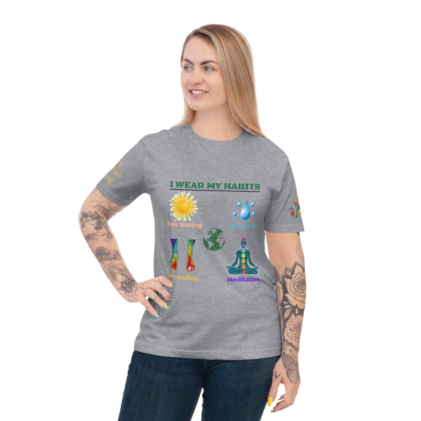 'I Wear My Habits' (MHB EDITION)_100% Organic Cotton T-Shirt