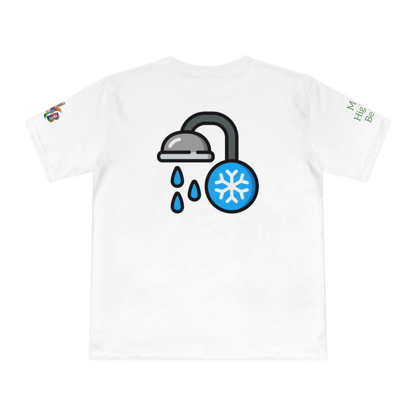 'I Take Cold Showers' (MHB EDITION)_100% Organic Cotton Unisex T-Shirt
