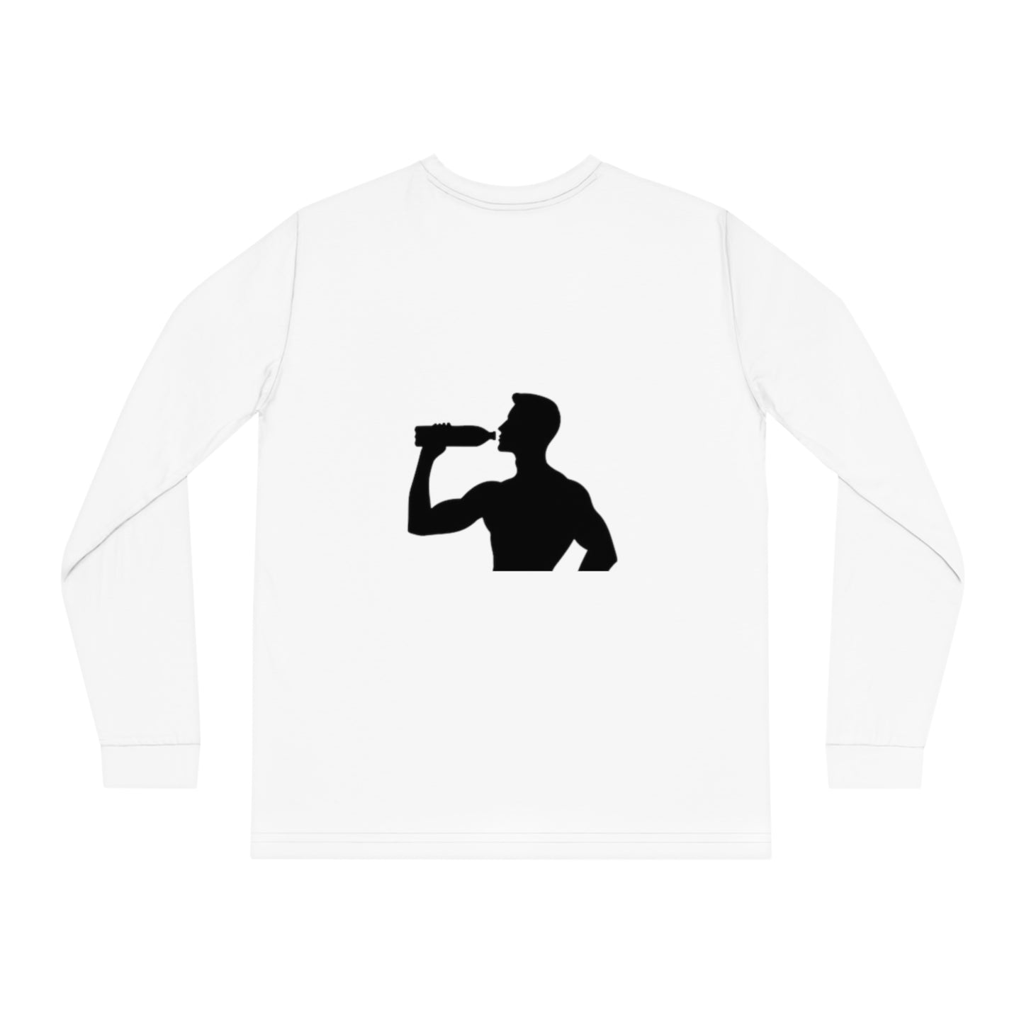 'I Hydrate 125 OZ/DAY'_100% Organic Cotton Long Sleeve Tee