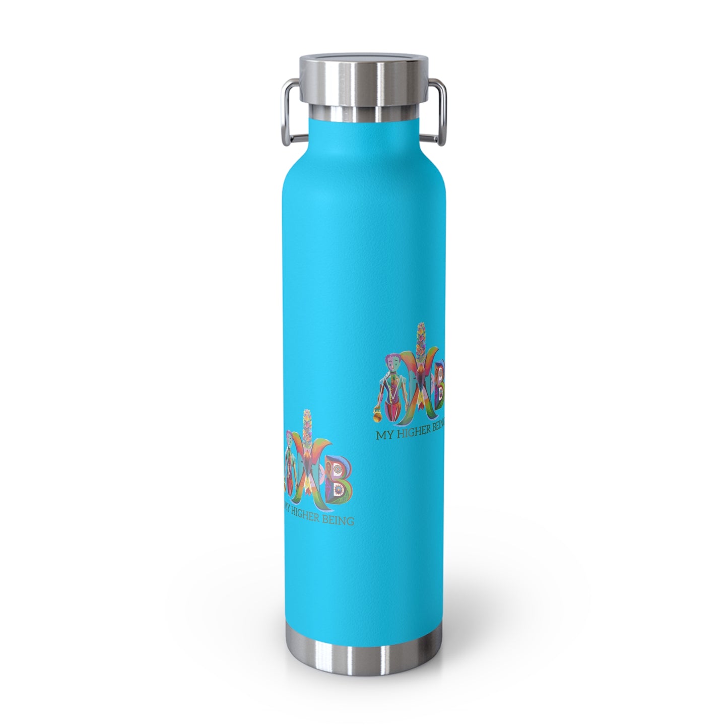 'I Wear My Habits'_Copper Vacuum Insulated Bottle, 22oz